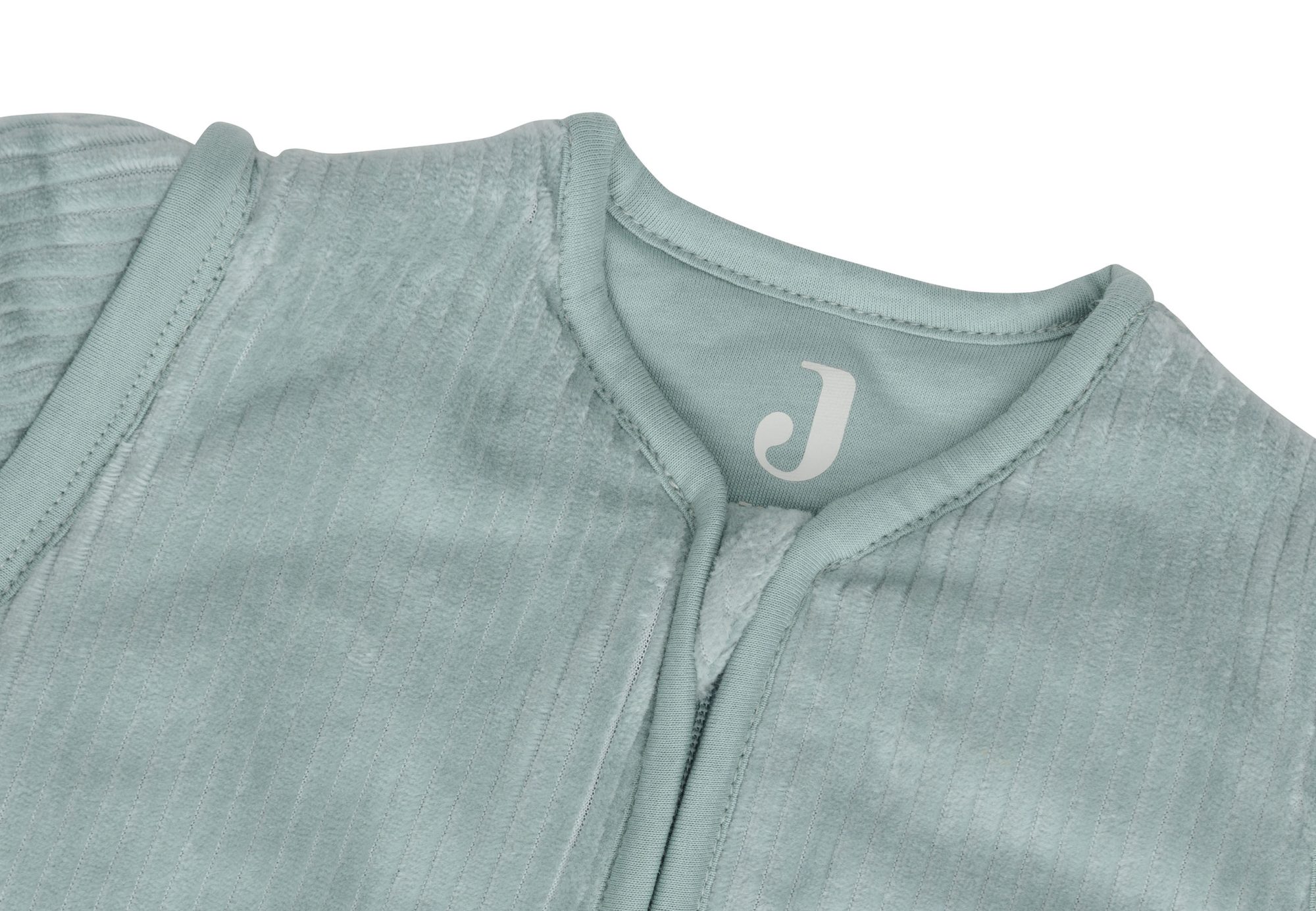 Baby Slaapzak met Afritsbare Mouw Rond 70cm Rib - Sea Green - afbeelding 4