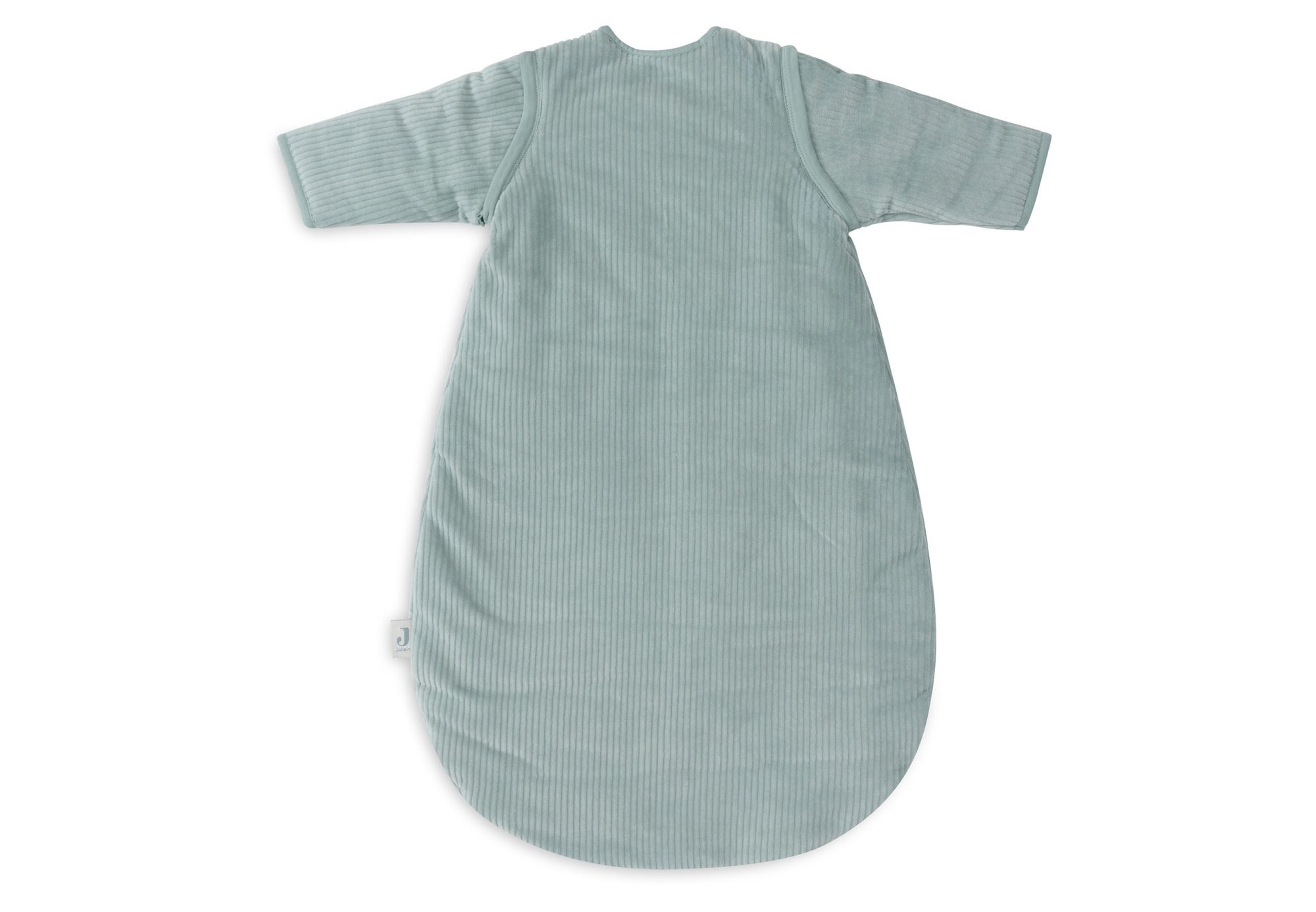 Baby Slaapzak met Afritsbare Mouw Rond 70cm Rib - Sea Green - afbeelding 2