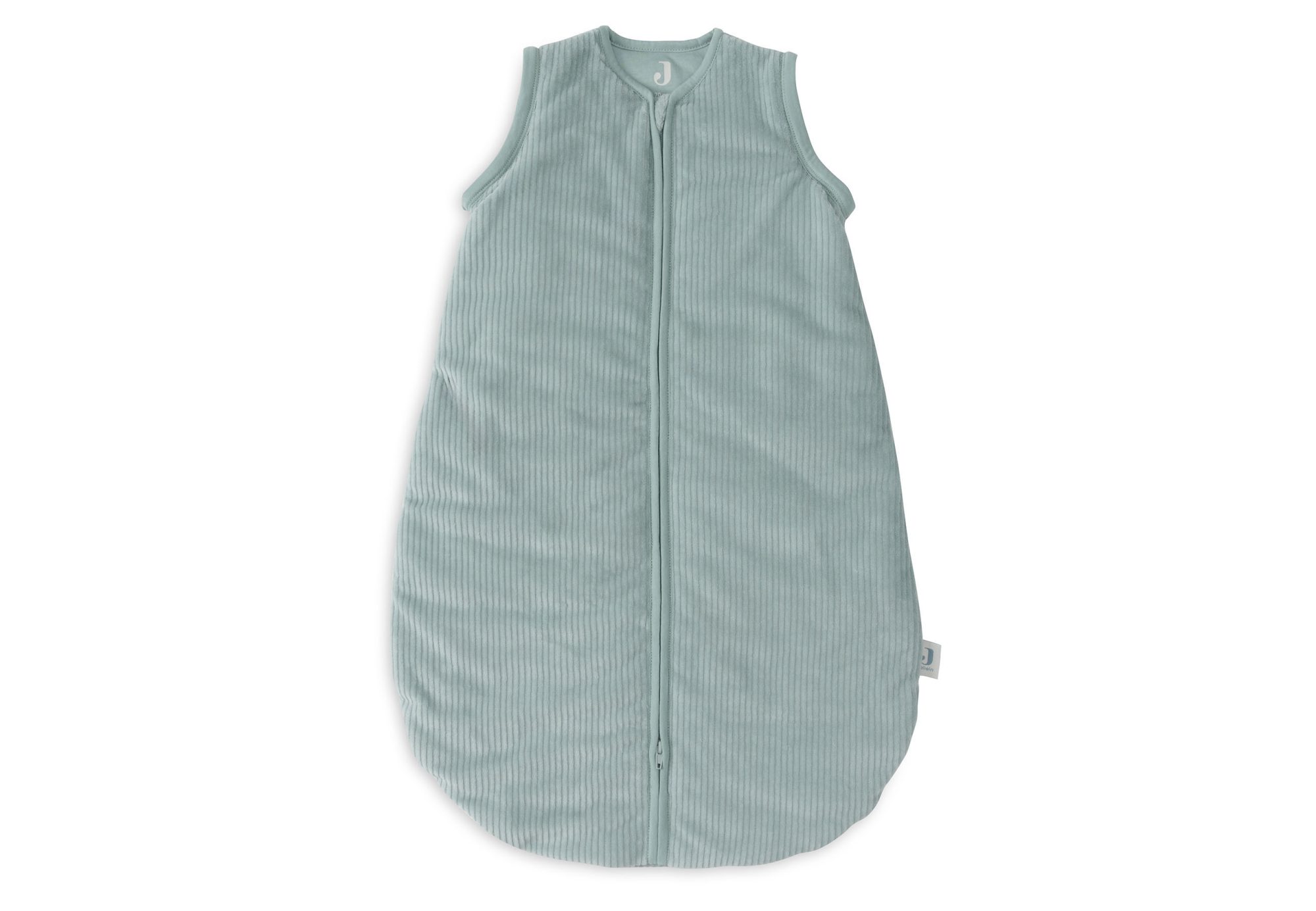 Baby Slaapzak met Afritsbare Mouw Rond 70cm Rib - Sea Green - afbeelding 3