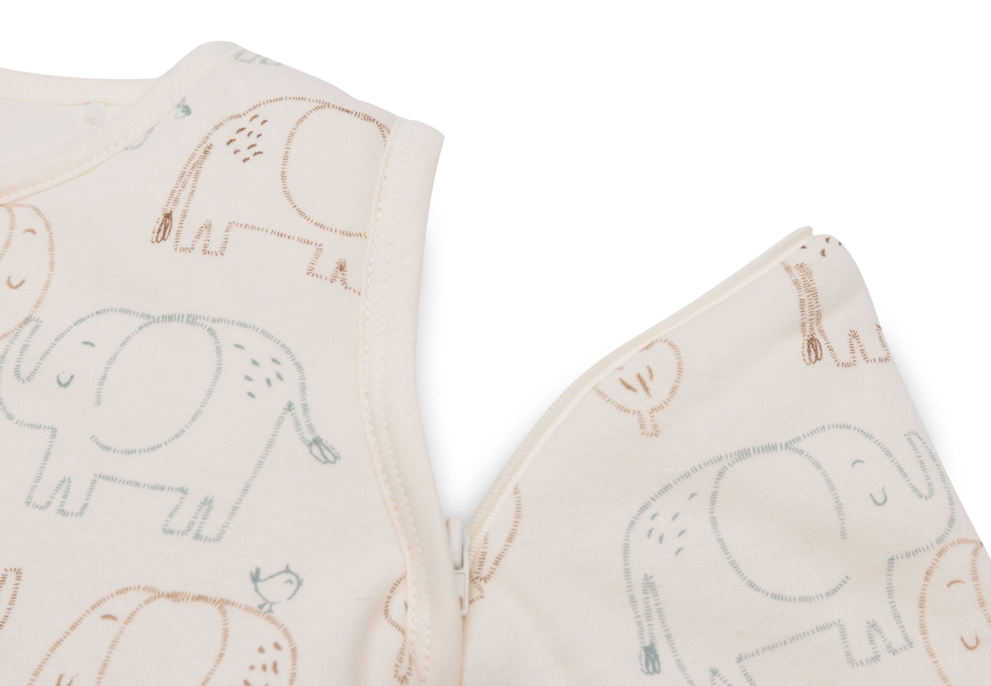 Baby Slaapzak met Afritsbare Mouw 70cm - Elephant Tales - afbeelding 5
