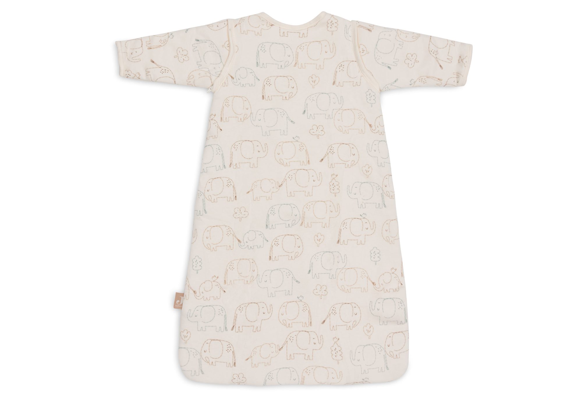 Baby Slaapzak met Afritsbare Mouw 70cm - Elephant Tales - afbeelding 2