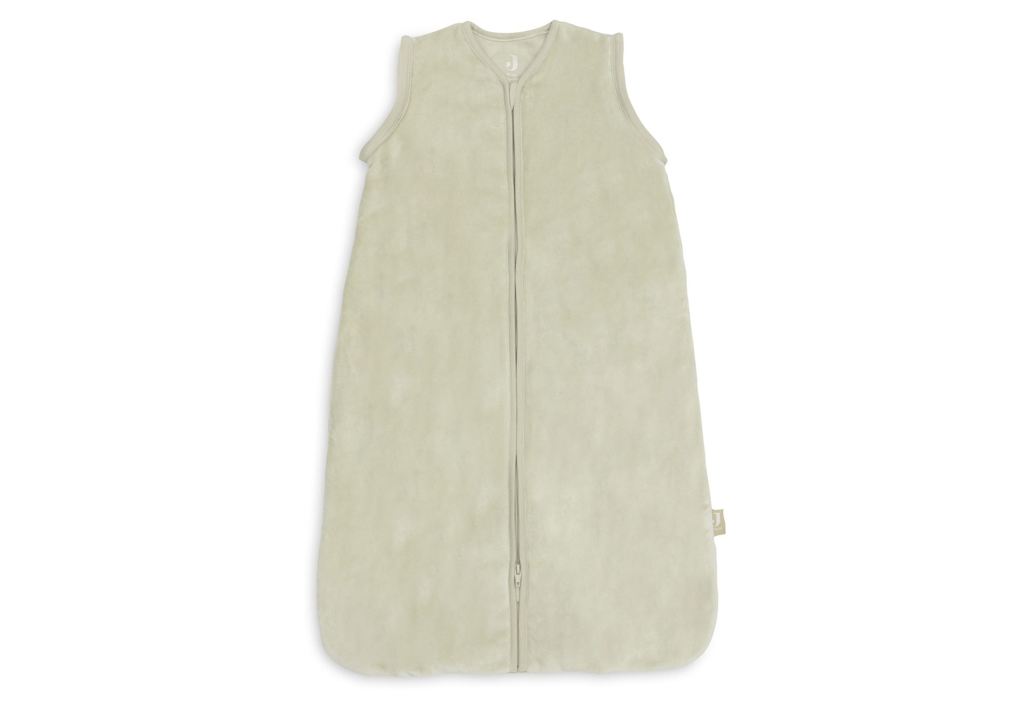 Slaapzak met afritsbare mouw 70cm Velvet - Soft Matcha - afbeelding 3