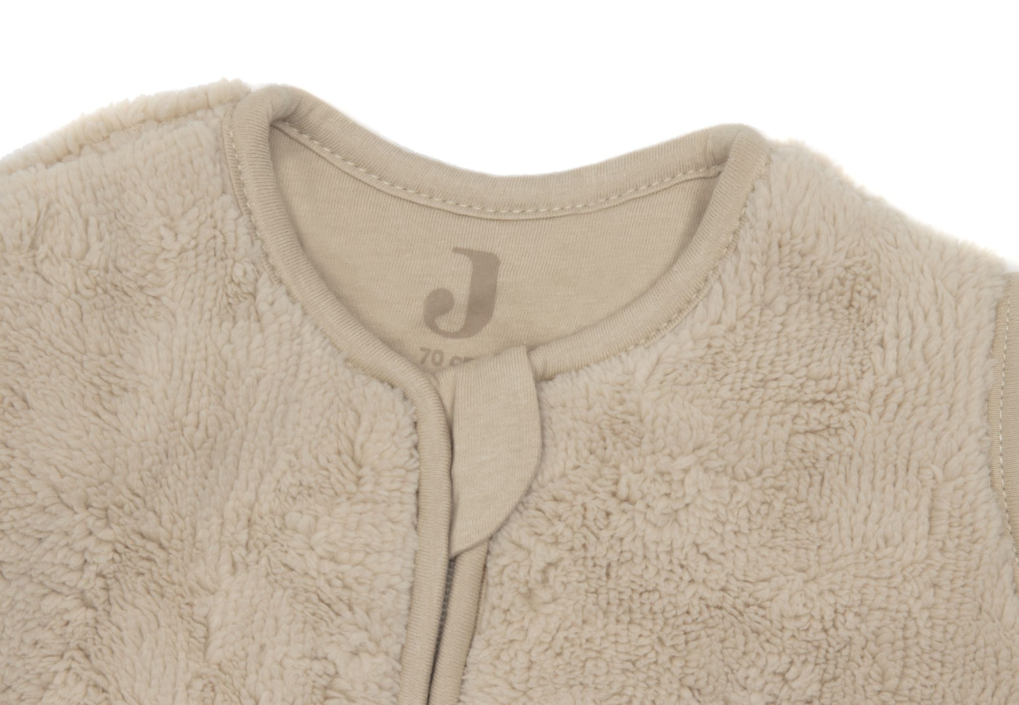 Slaapzak met afritsbare mouw 70cm Fluffy - Sand - afbeelding 5