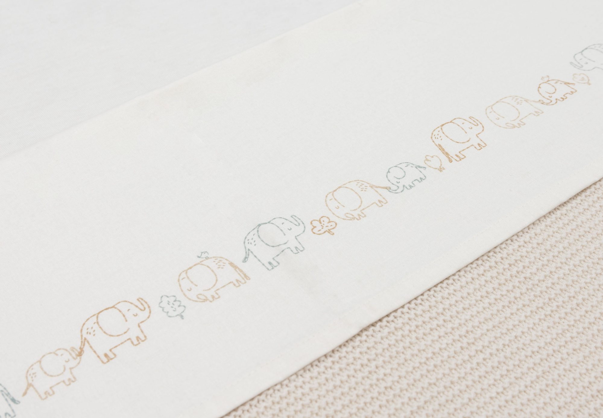Laken Ledikant 120x150cm - Elephant Tales - afbeelding 3