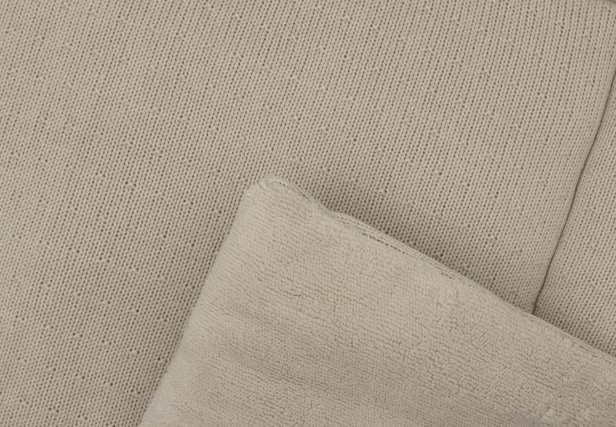 Boxkleed 75x95cm Sprinkle Knit - Sand - afbeelding 4