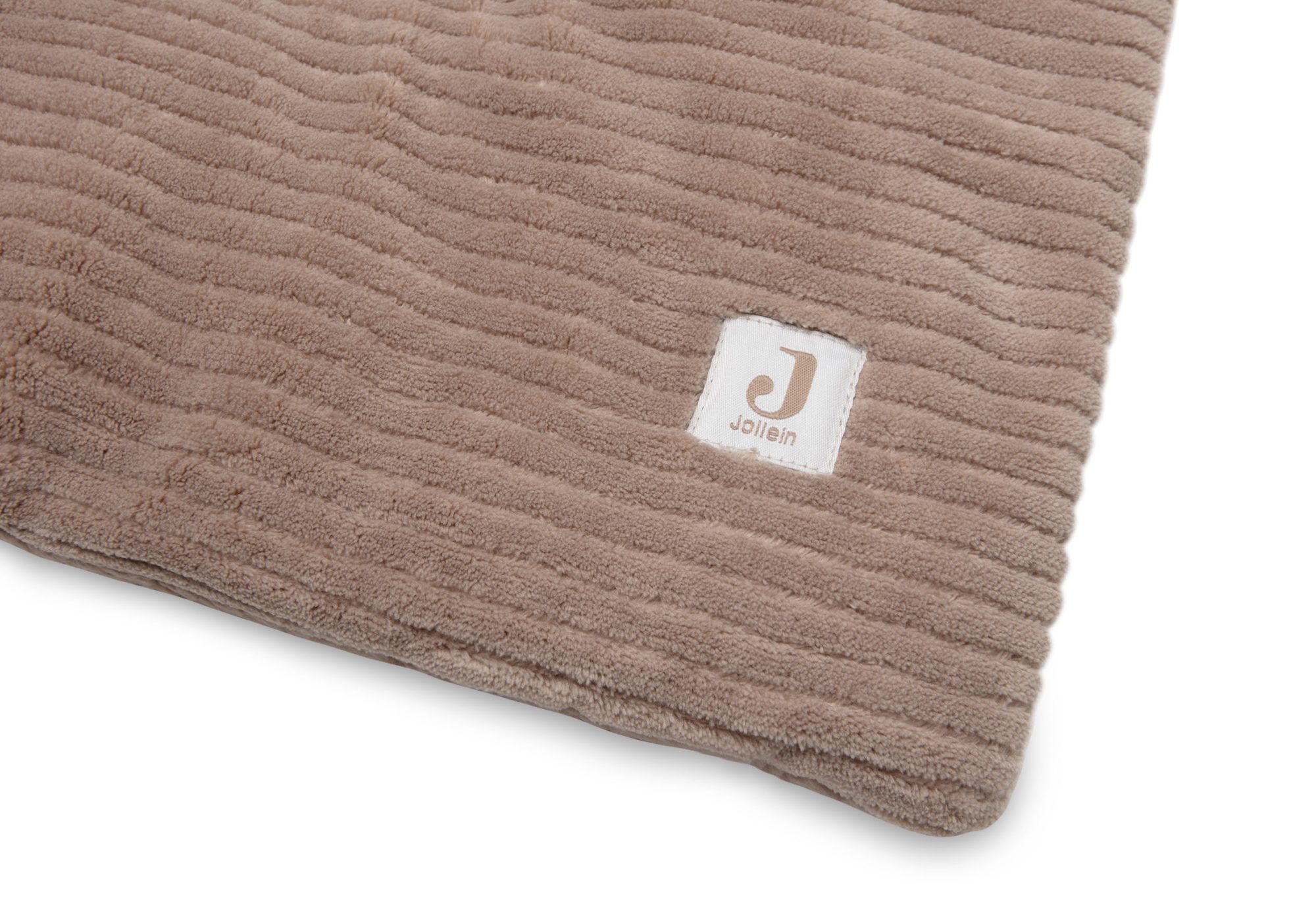 Boxkleed 100x100cm Cloudy Rib - Milky Coffee - afbeelding 3
