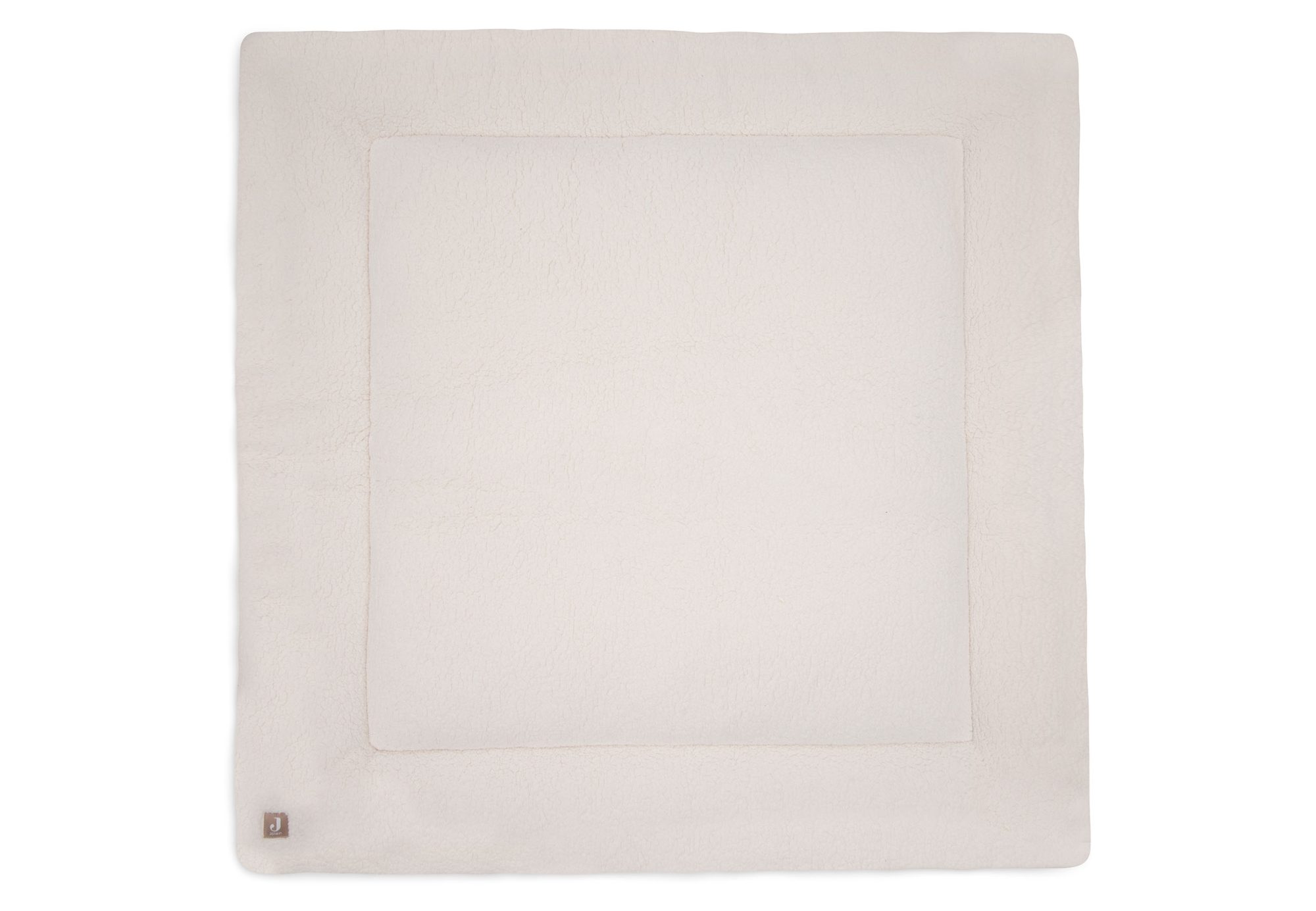 Boxkleed 100x100cm Cloudy Rib - Oatmeal - afbeelding 2