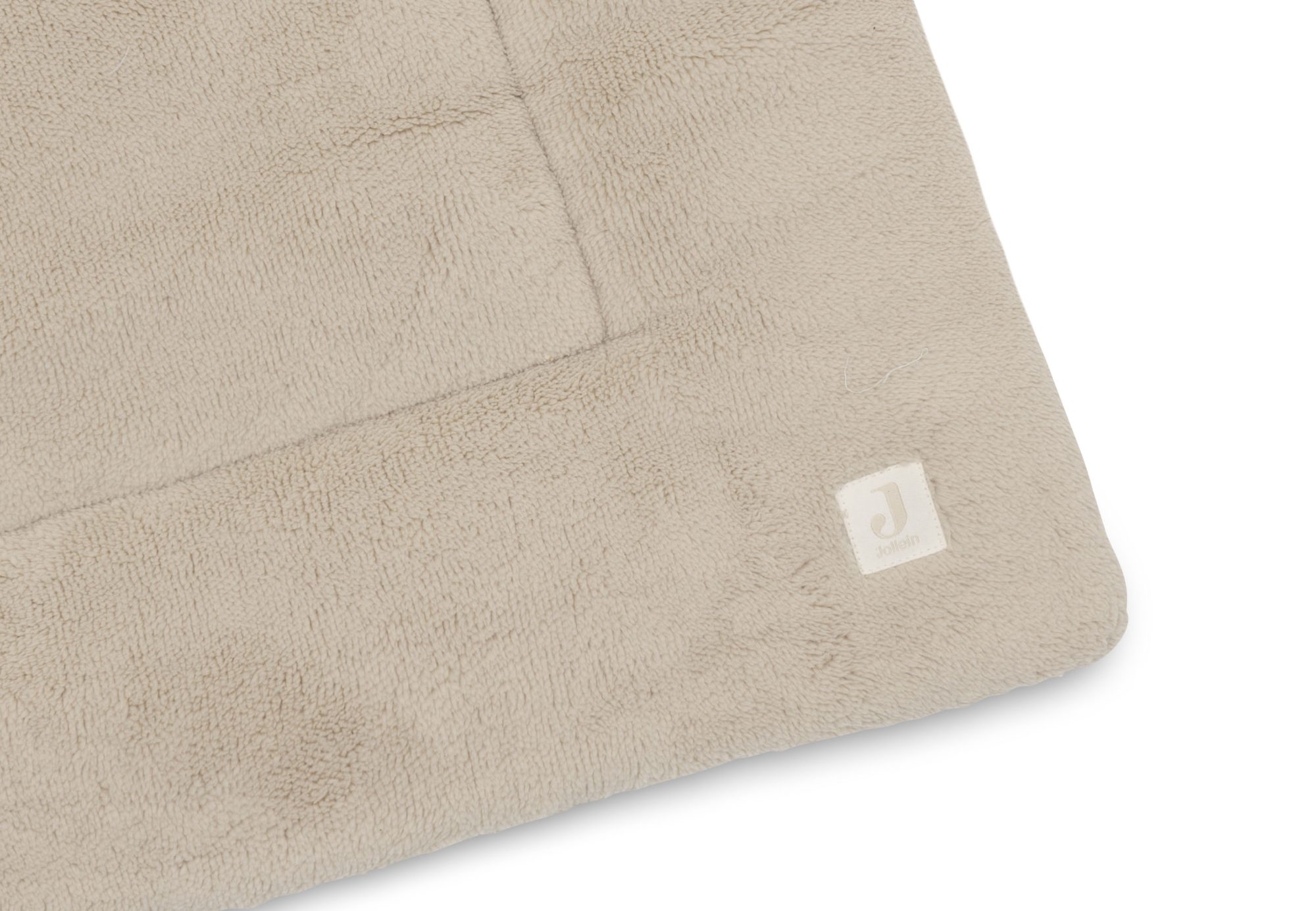 Boxkleed 100x100cm Fluffy - Sand - afbeelding 3