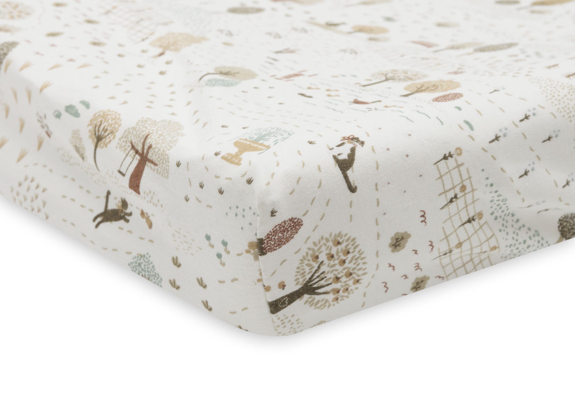Aankleedkussenhoes Jersey 50x70cm - Tiny Park - afbeelding 3