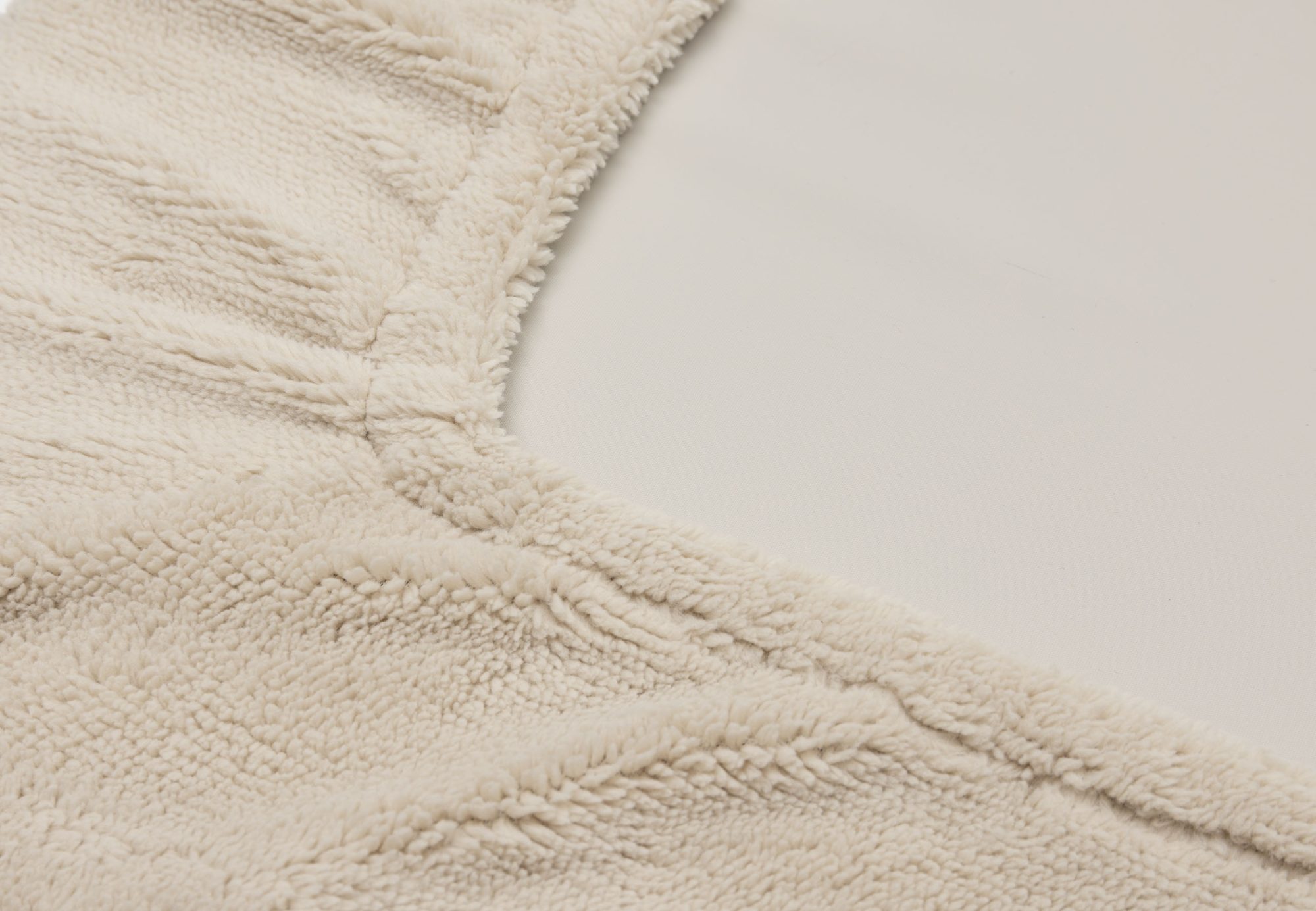 Aankleedkussenhoes 50x70cm Fluffy - Sand - afbeelding 4