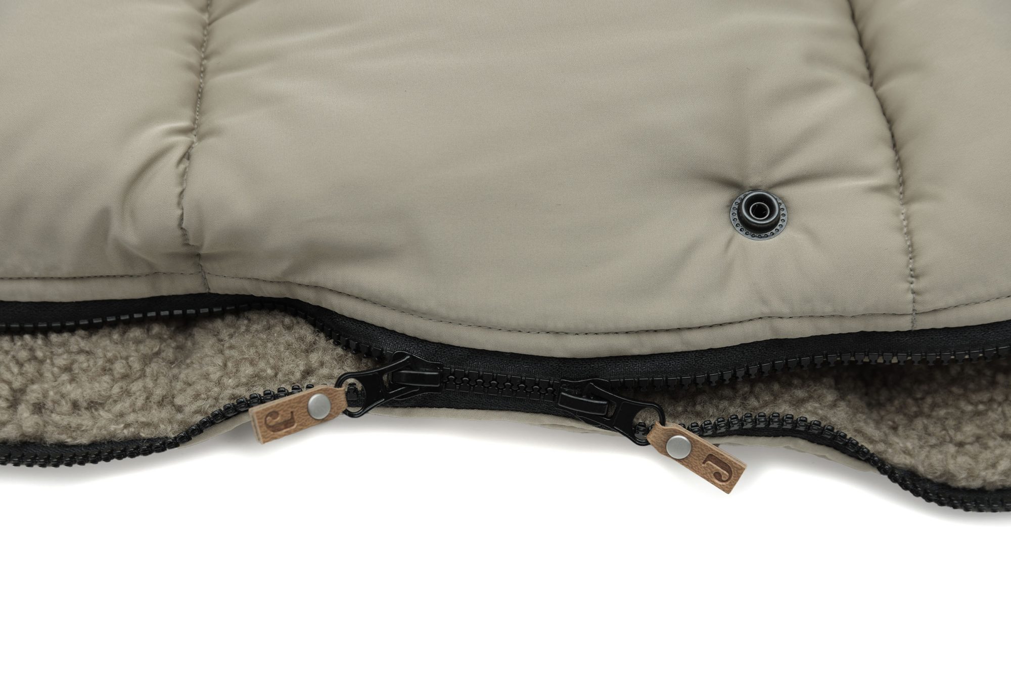 Voetenzak buggy/kinderwagen Puffed - Olive Green - afbeelding 4