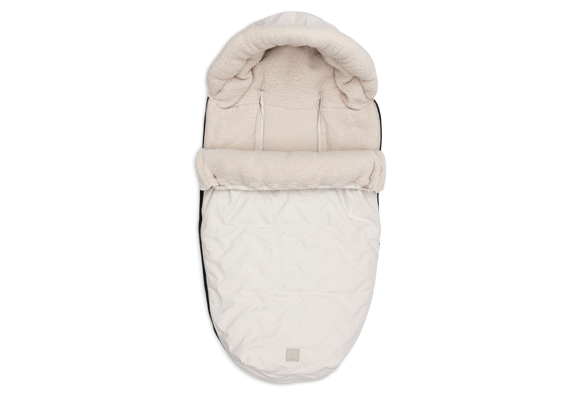 Voetenzak buggy/kinderwagen Embossed - Sand - afbeelding 2