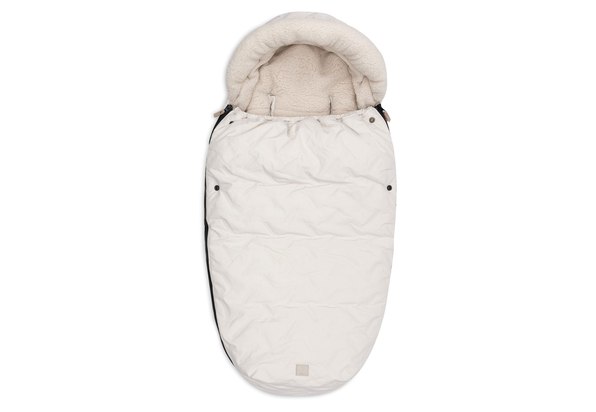 Voetenzak buggy/kinderwagen Embossed - Sand