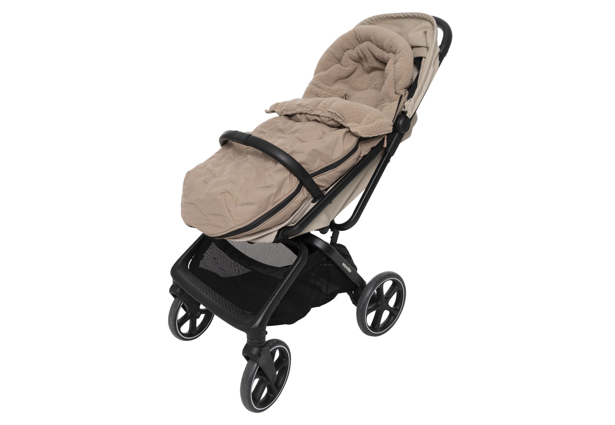 Voetenzak buggy/kinderwagen Embossed - Milky Coffee - afbeelding 8