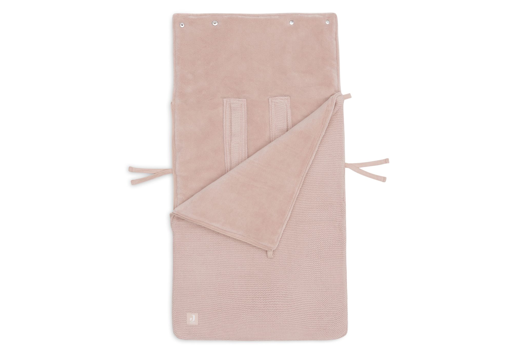 Voetenzak groep 0+ 3/5 punts gordel Basic Knit - Wild Rose - afbeelding 3