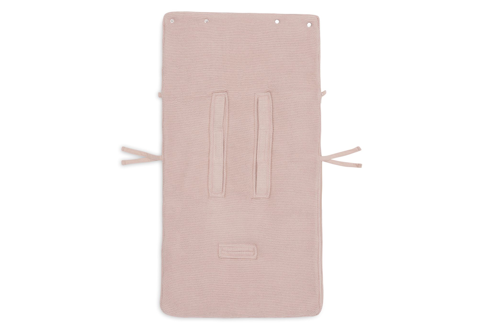 Voetenzak groep 0+ 3/5 punts gordel Basic Knit - Wild Rose - afbeelding 4