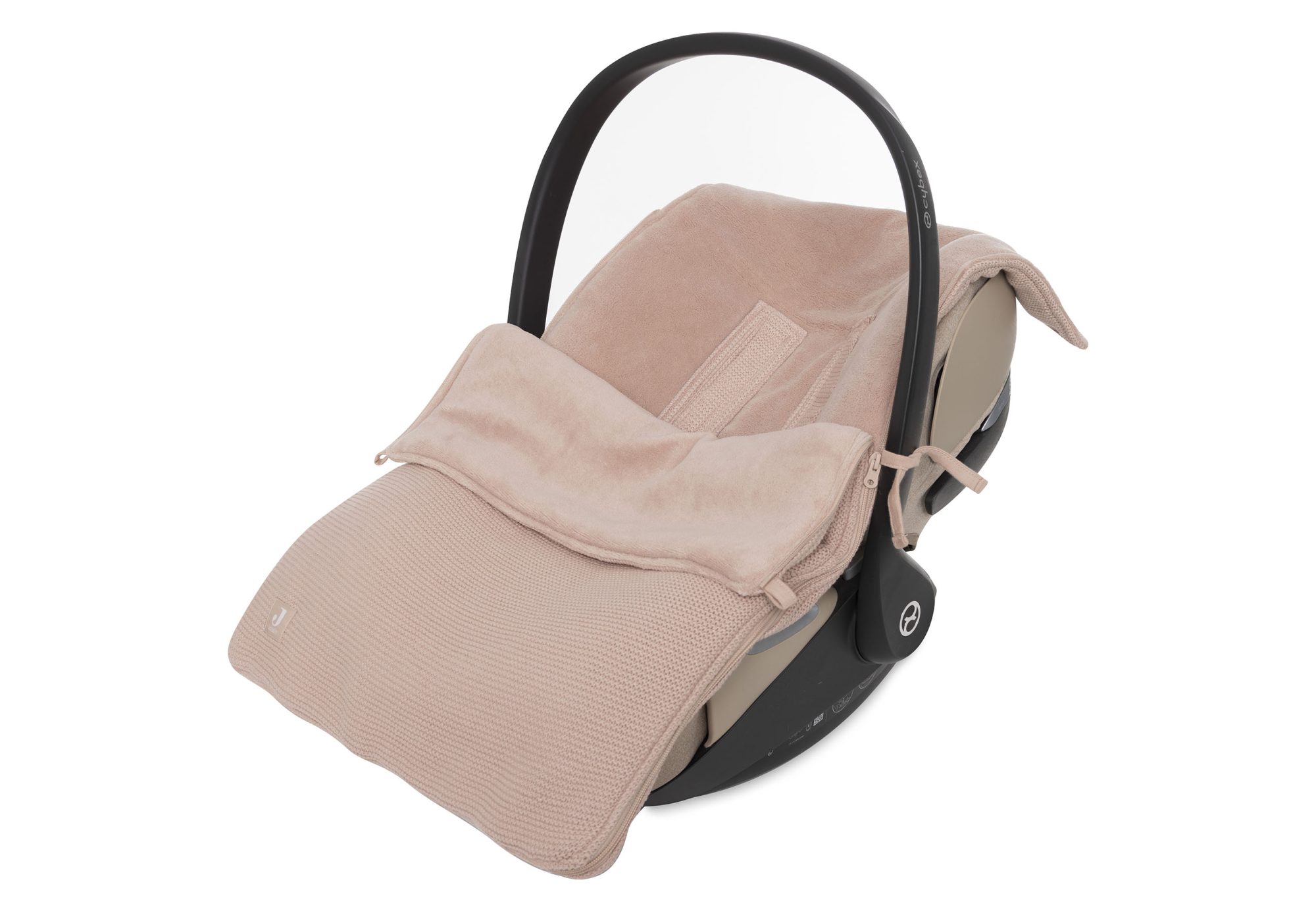 Voetenzak groep 0+ 3/5 punts gordel Basic Knit - Wild Rose