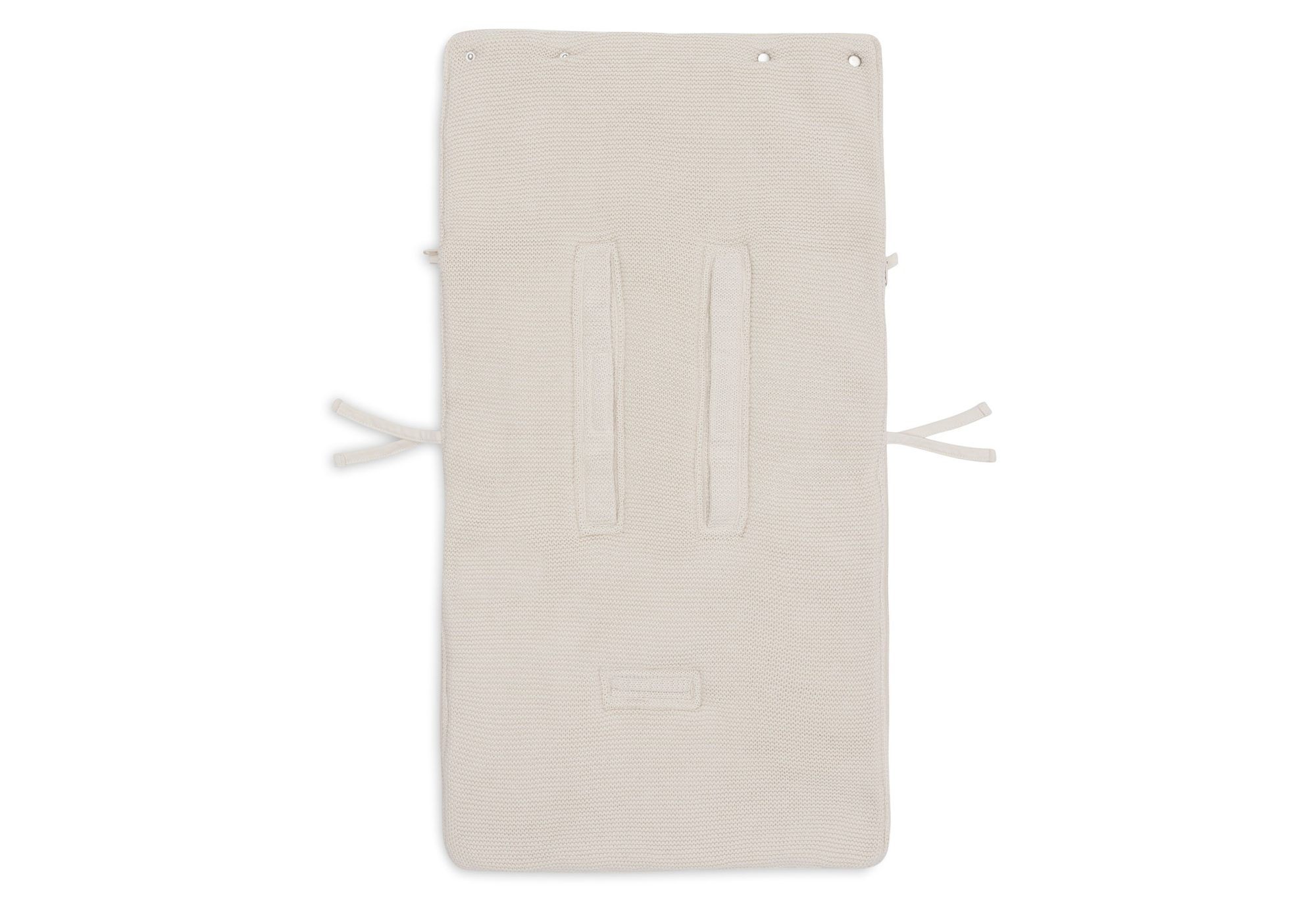 Voetenzak groep 0+ 3/5 punts gordel Basic Knit - Oatmeal - afbeelding 4