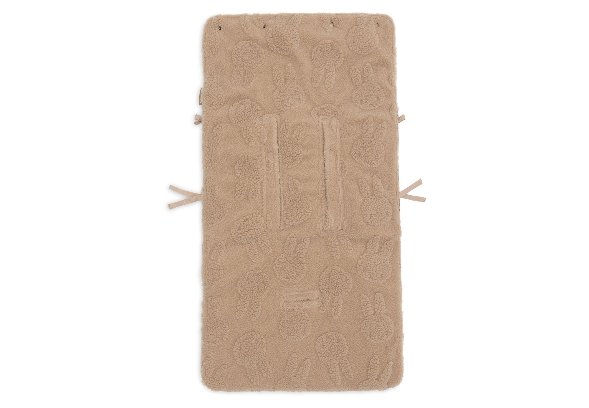 Voetenzak groep 0+ 3/5 punts gordel Miffy Jacquard Teddy - Biscuit - afbeelding 4