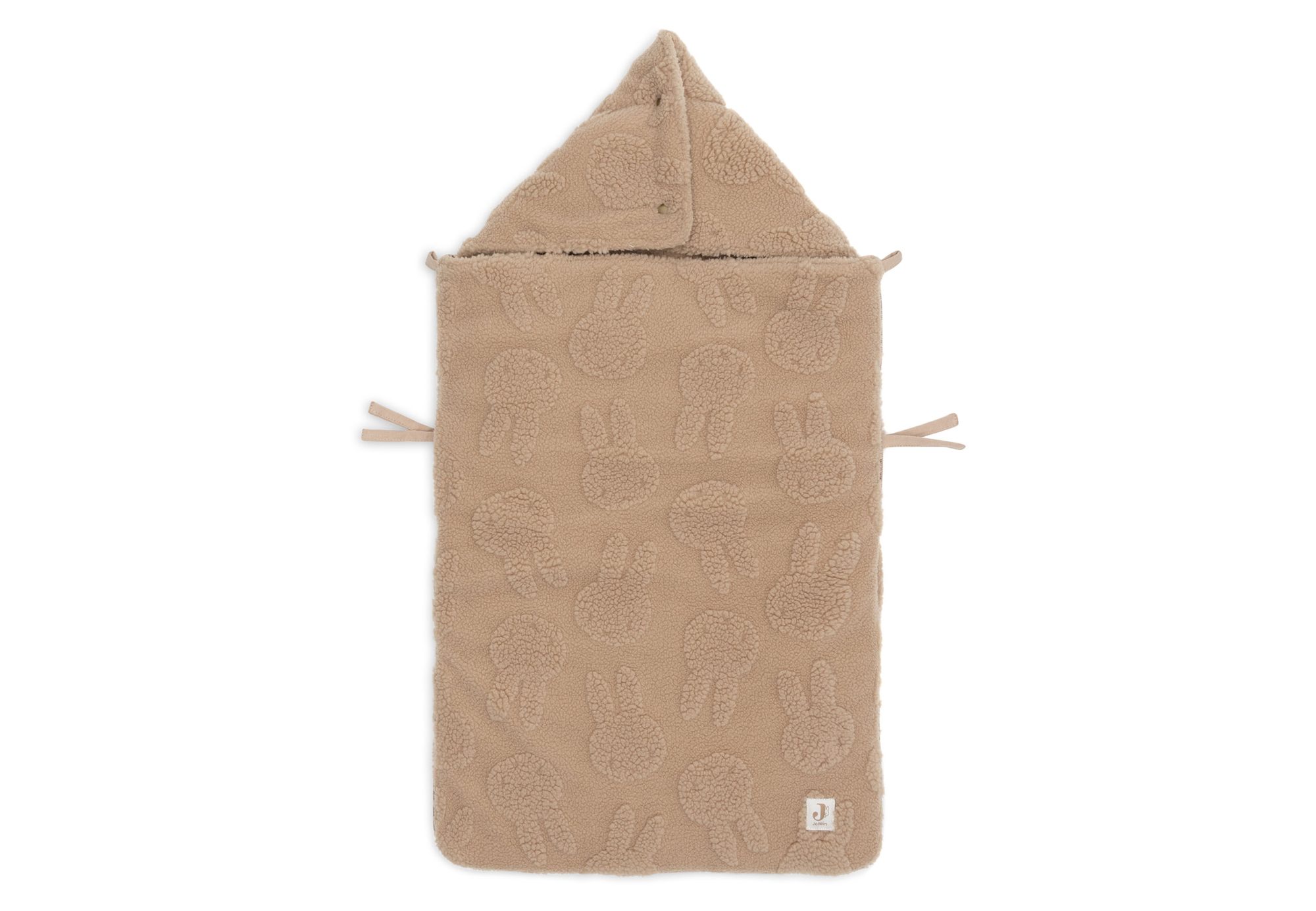 Voetenzak groep 0+ 3/5 punts gordel Miffy Jacquard Teddy - Biscuit - afbeelding 5