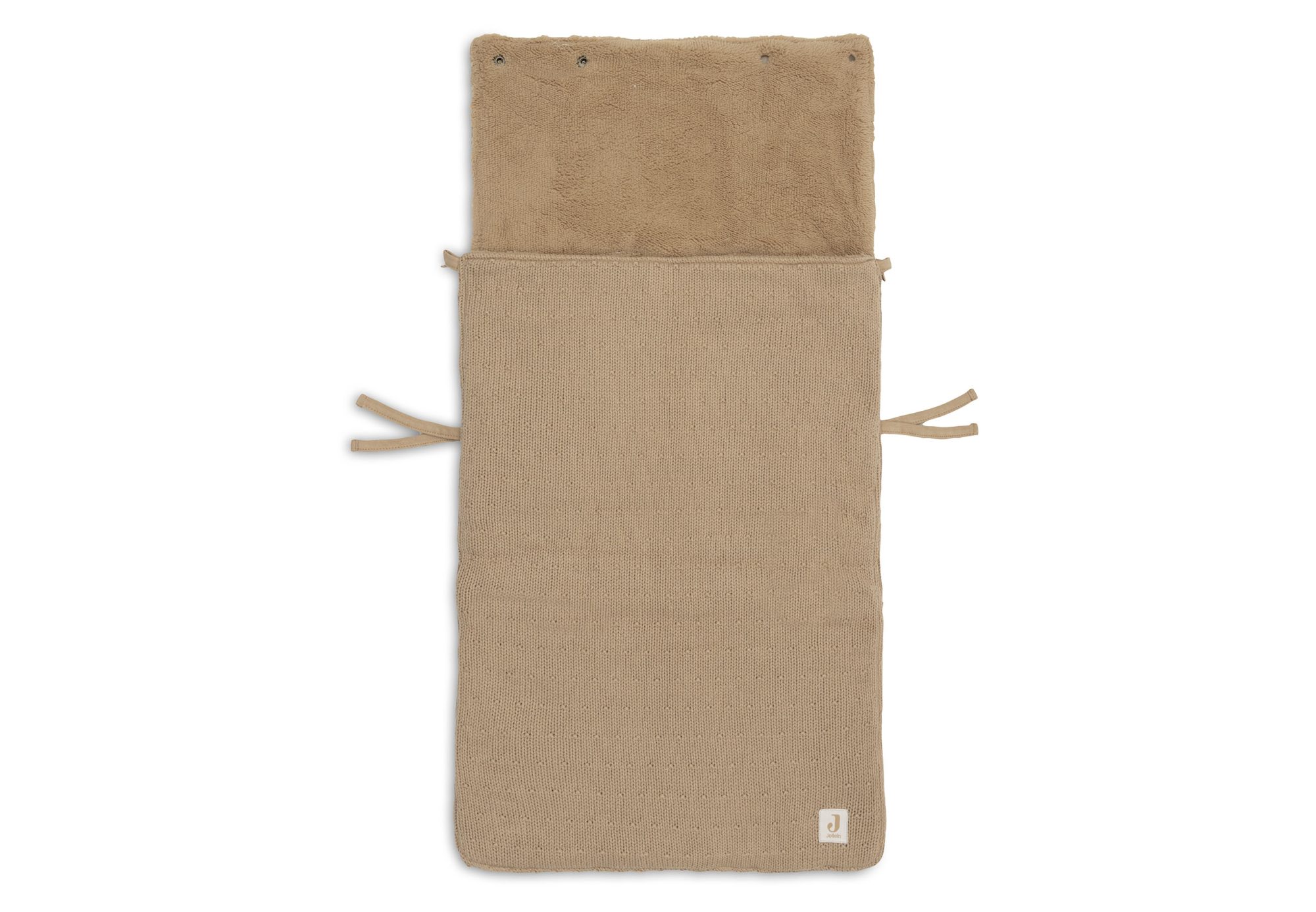 Voetenzak groep 0+ 3/5 punts gordel Sprinkle Knit - Hazel