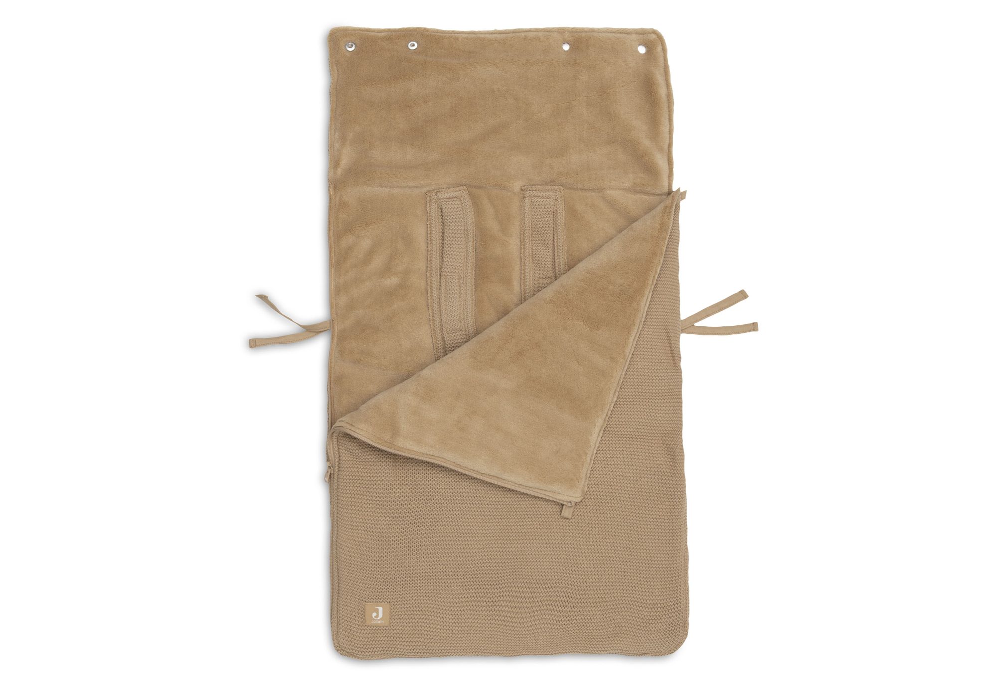 Voetenzak groep 0+ 3/5 punts gordel Basic Knit - Hazel - afbeelding 3