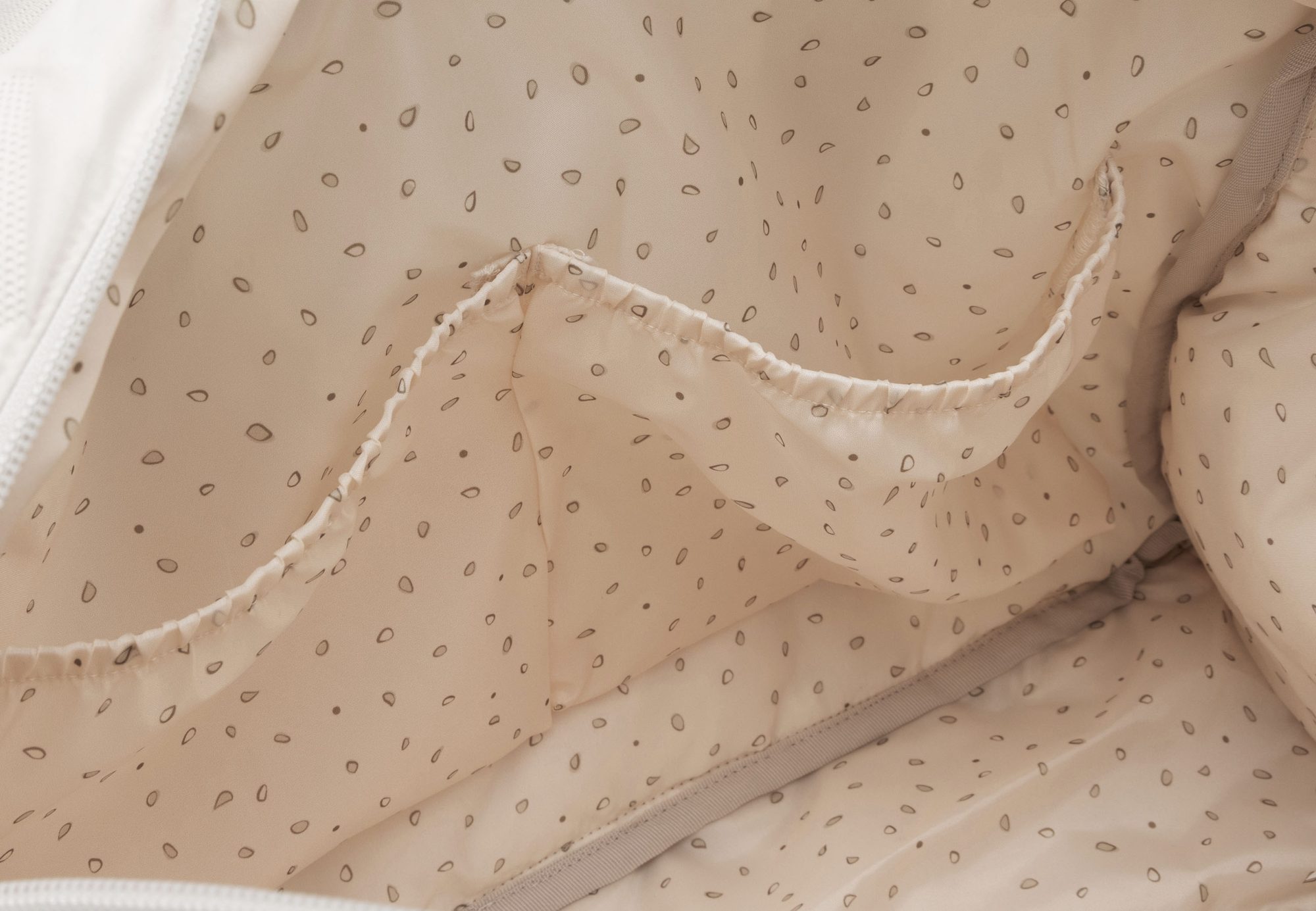 Luiertas Embossed Lily - Sand - afbeelding 8