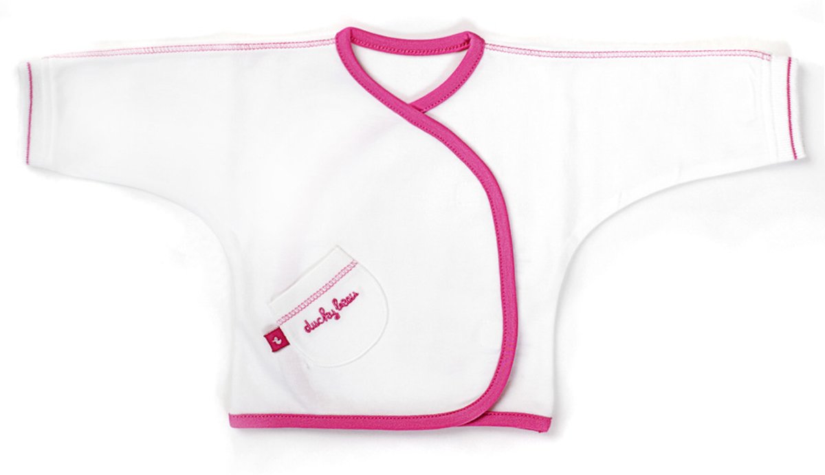 Meisjesoverslagshirt - Roze - Maat 40