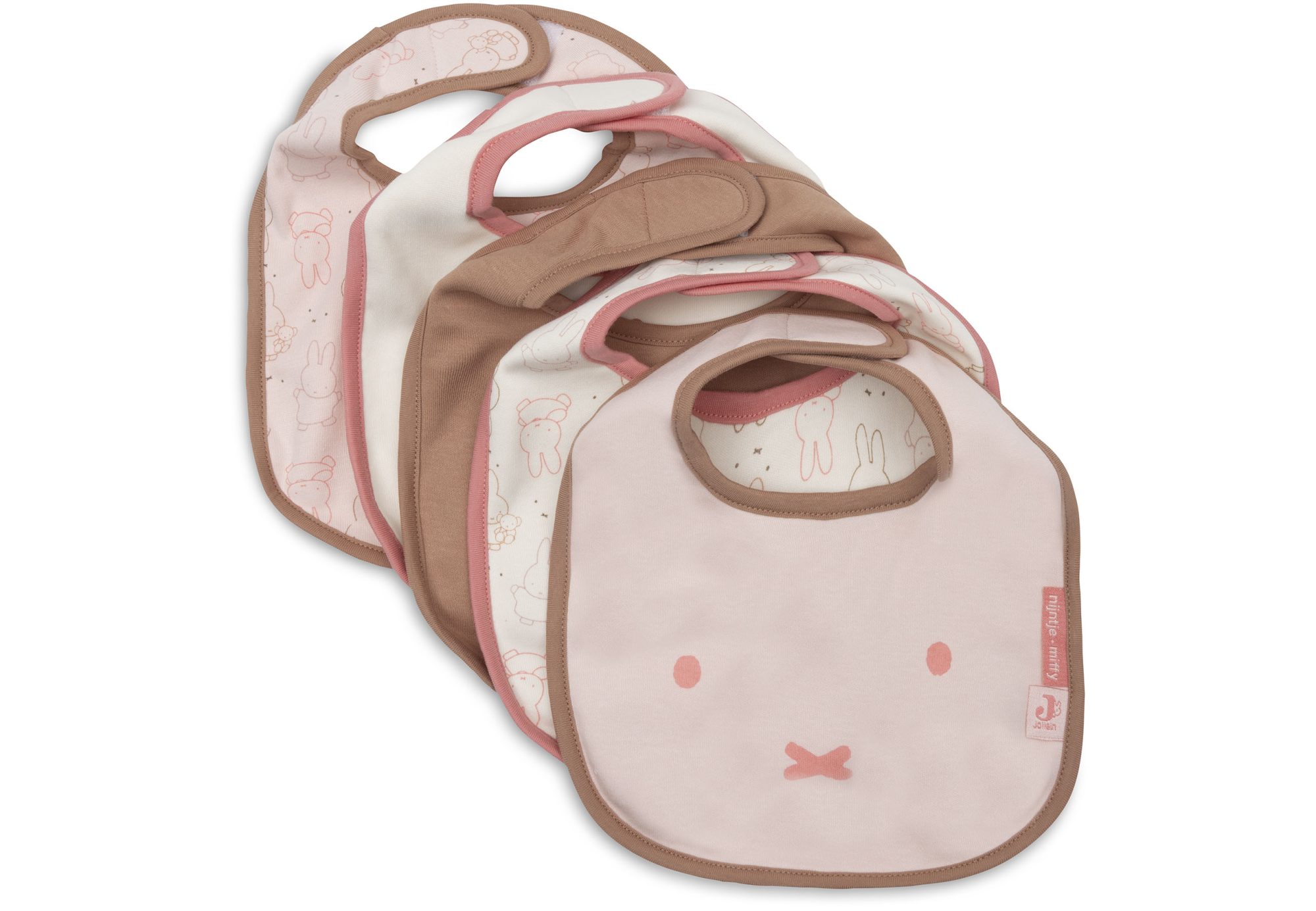 Slab Jersey Waterproof Nijntje Moments - Silk Rose - 5 Stuks