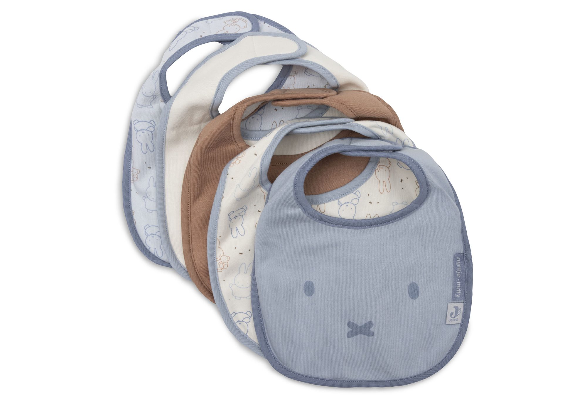Slab Jersey Waterproof Nijntje Moments - Cloudy Blue - 5 Stuks