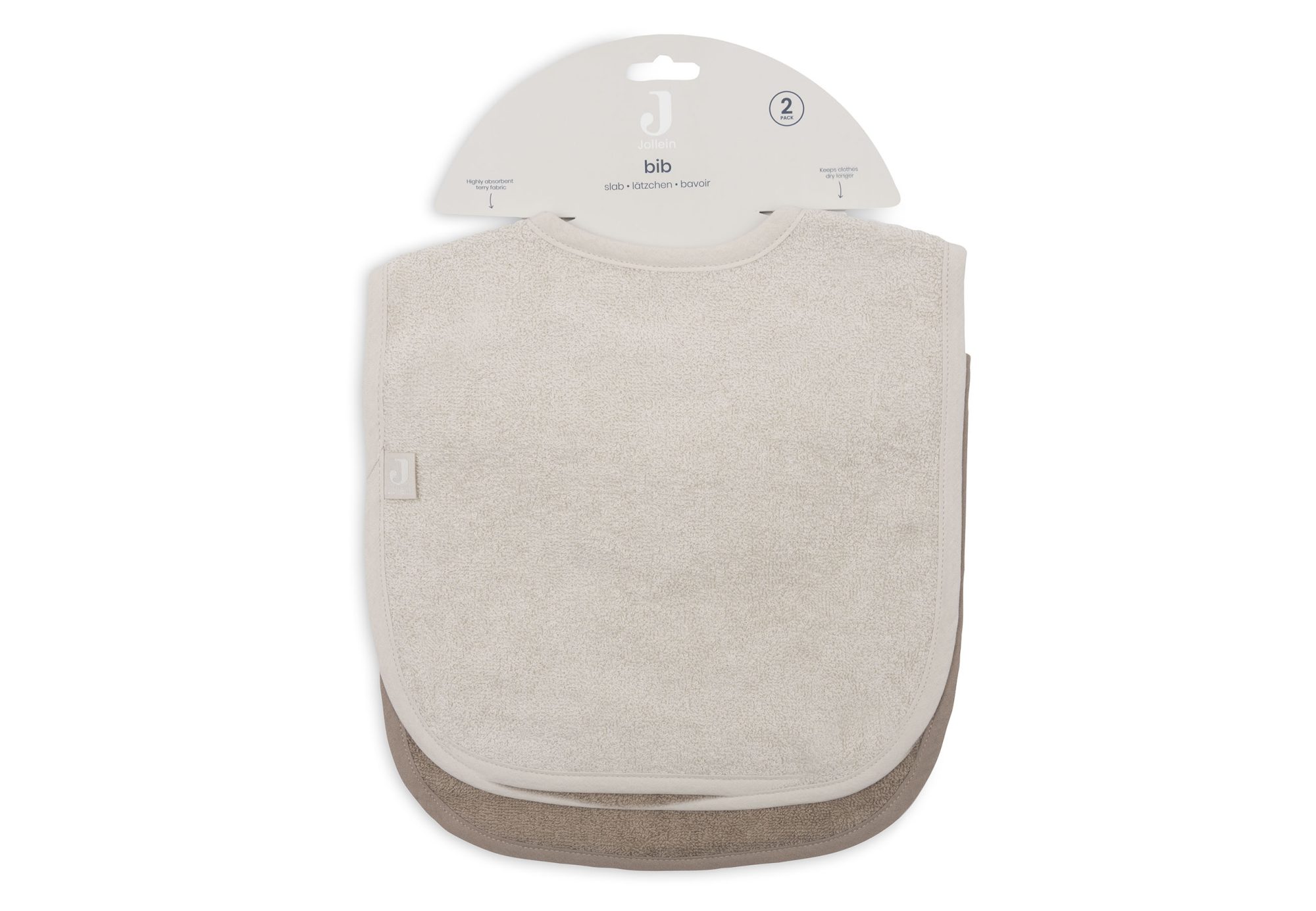 Slab Badstof - Sand/Milky Coffee - 2 Stuks - afbeelding 6