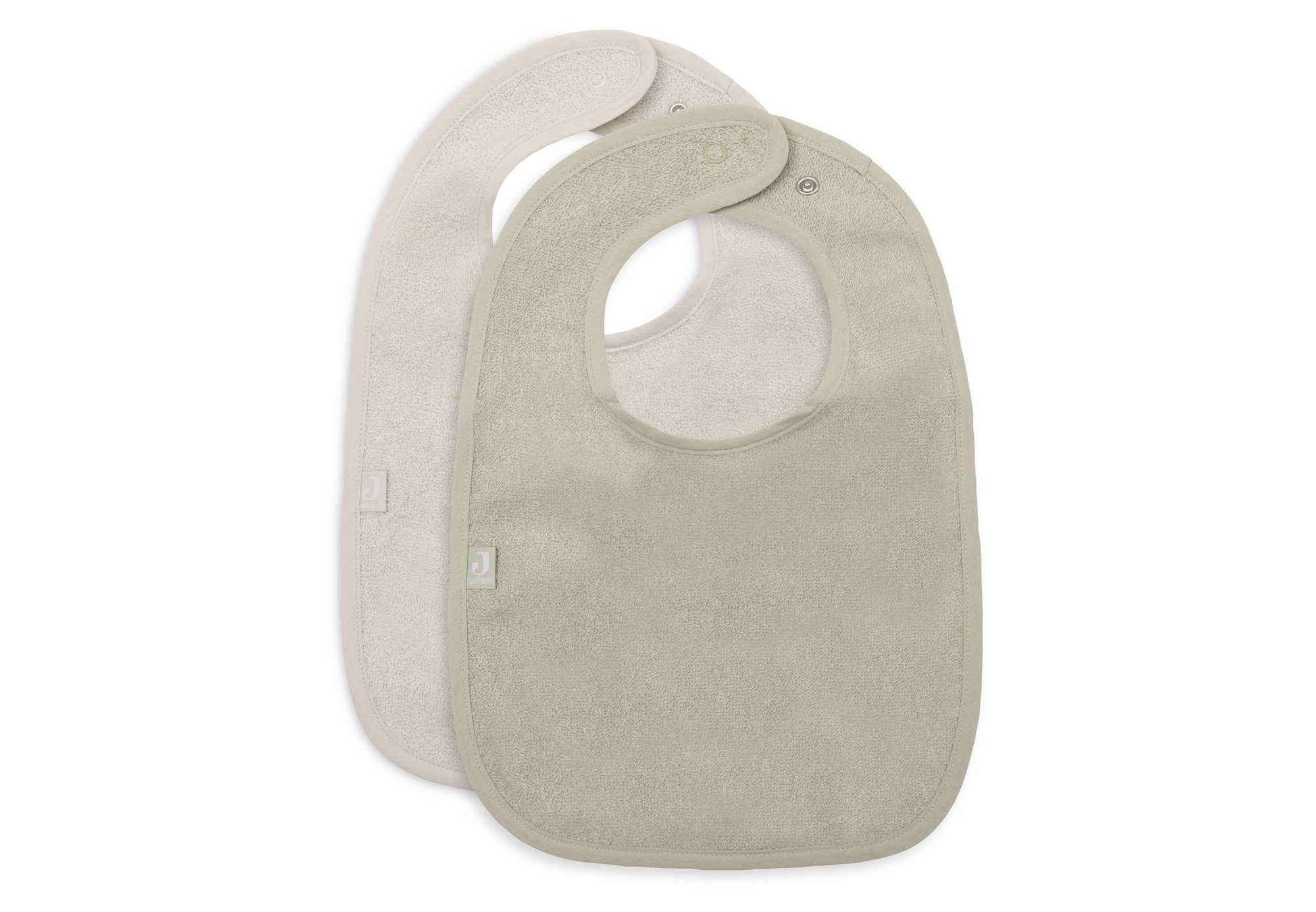 Slab Badstof - Soft Matcha/Sand - 2 Stuks