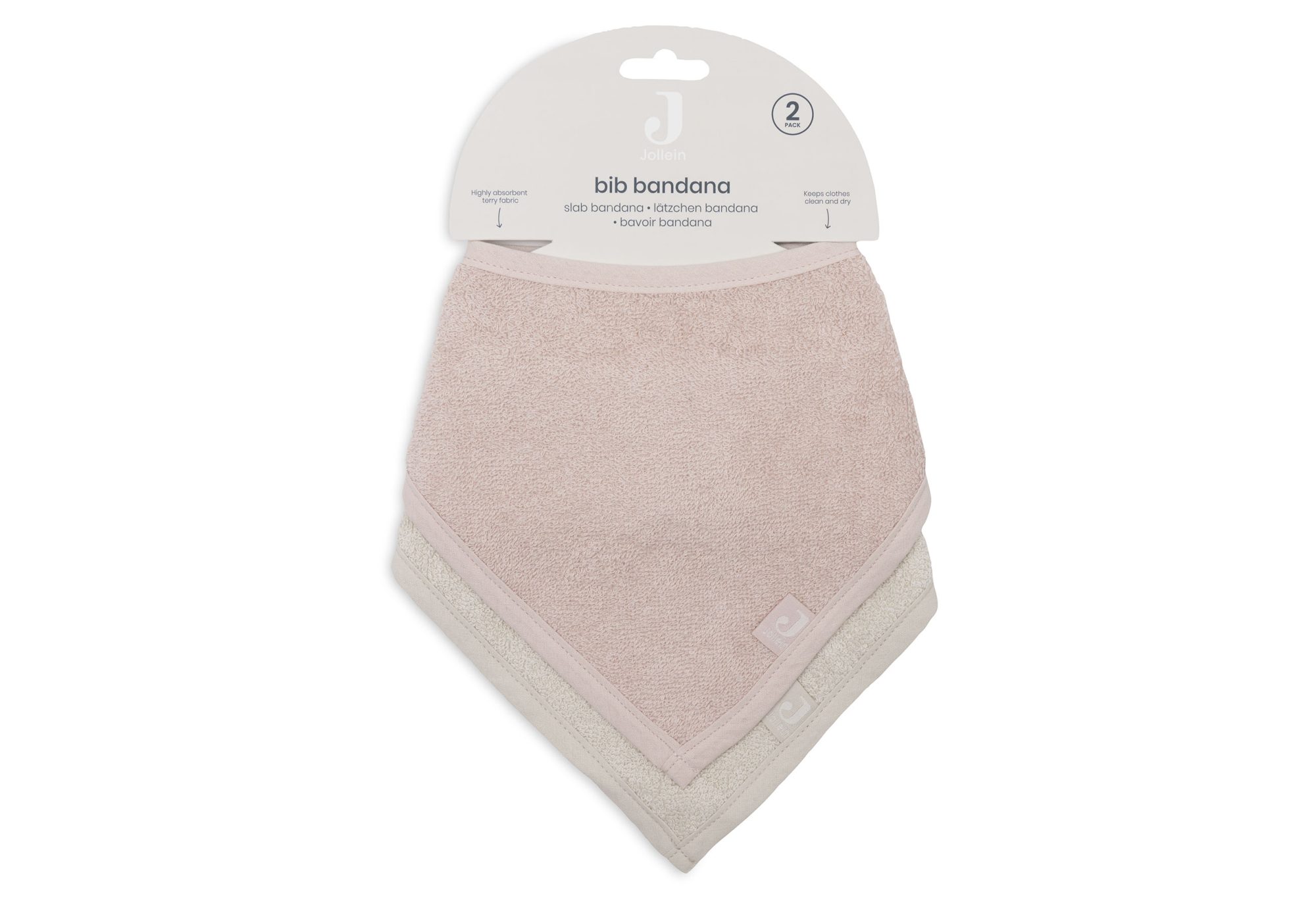 Slab Bandana - Silk Rose/Sand - 2 Stuks - afbeelding 5