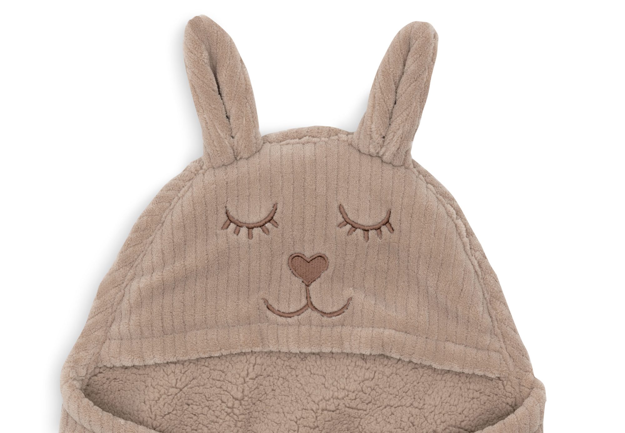 Wikkeldeken Bunny Cloudy Rib - Milky Coffee - afbeelding 5