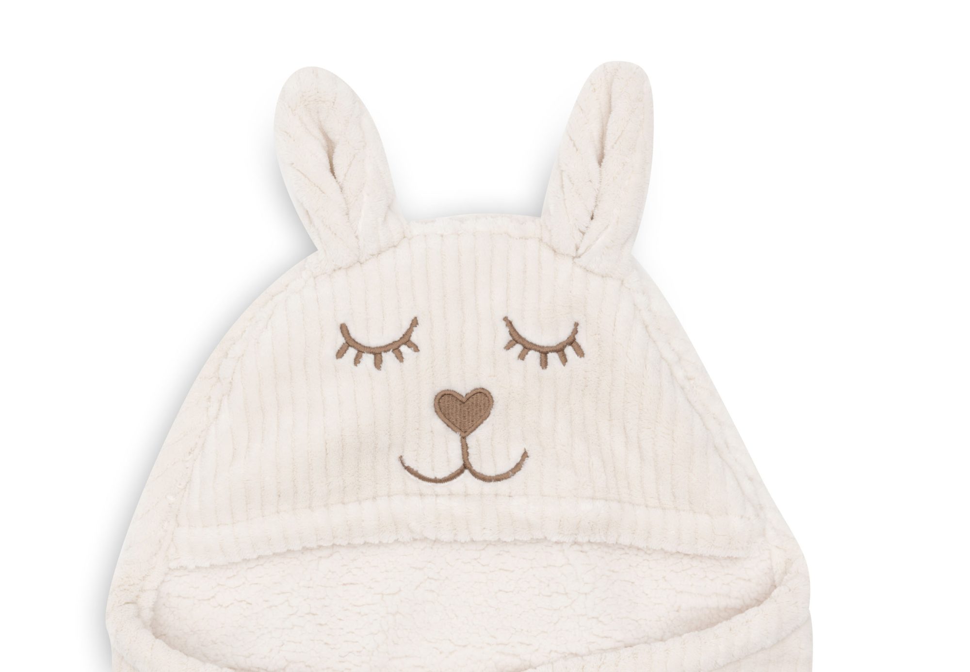 Wikkeldeken Bunny Cloudy Rib - Oatmeal - afbeelding 5