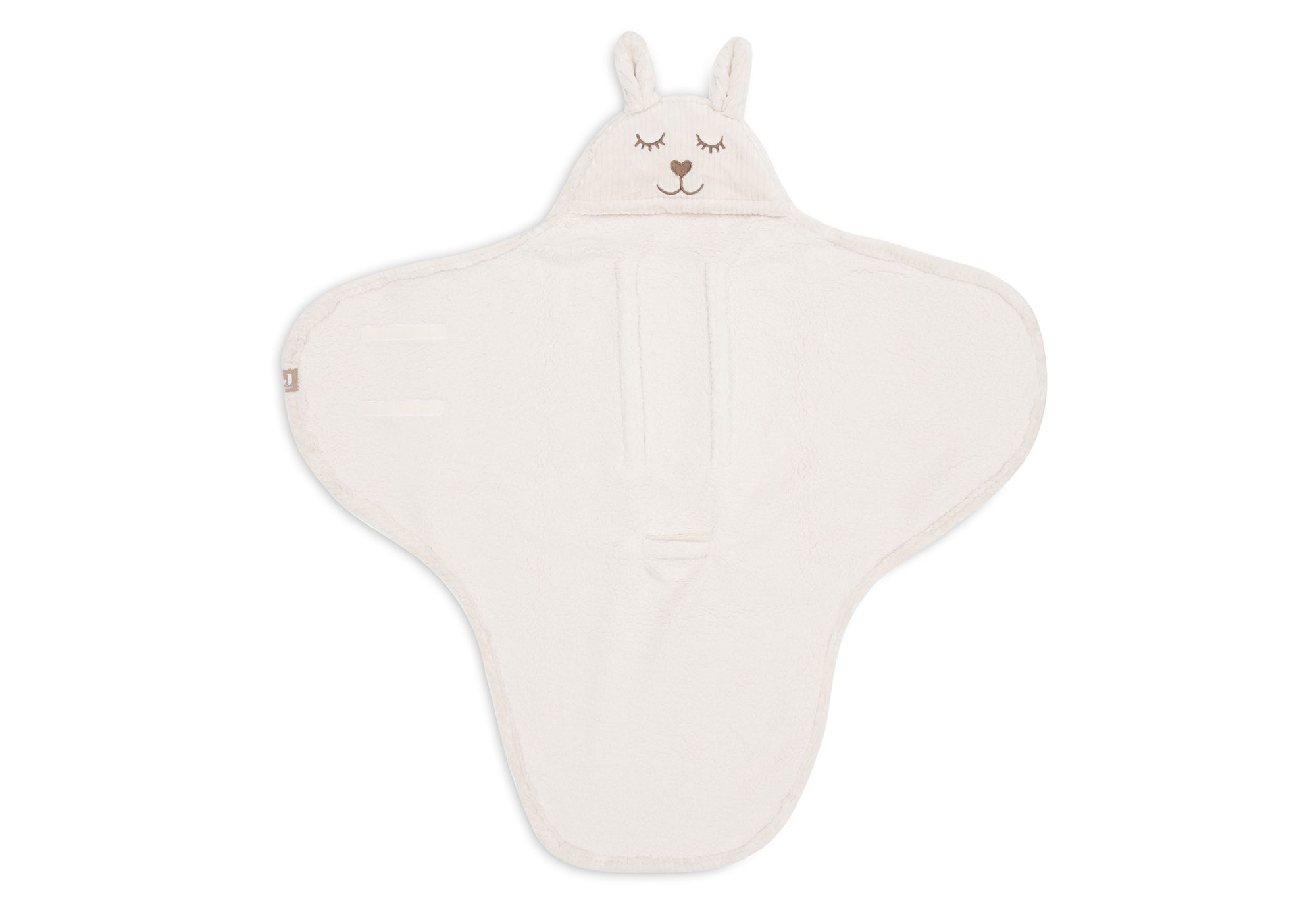 Wikkeldeken Bunny Cloudy Rib - Oatmeal - afbeelding 2