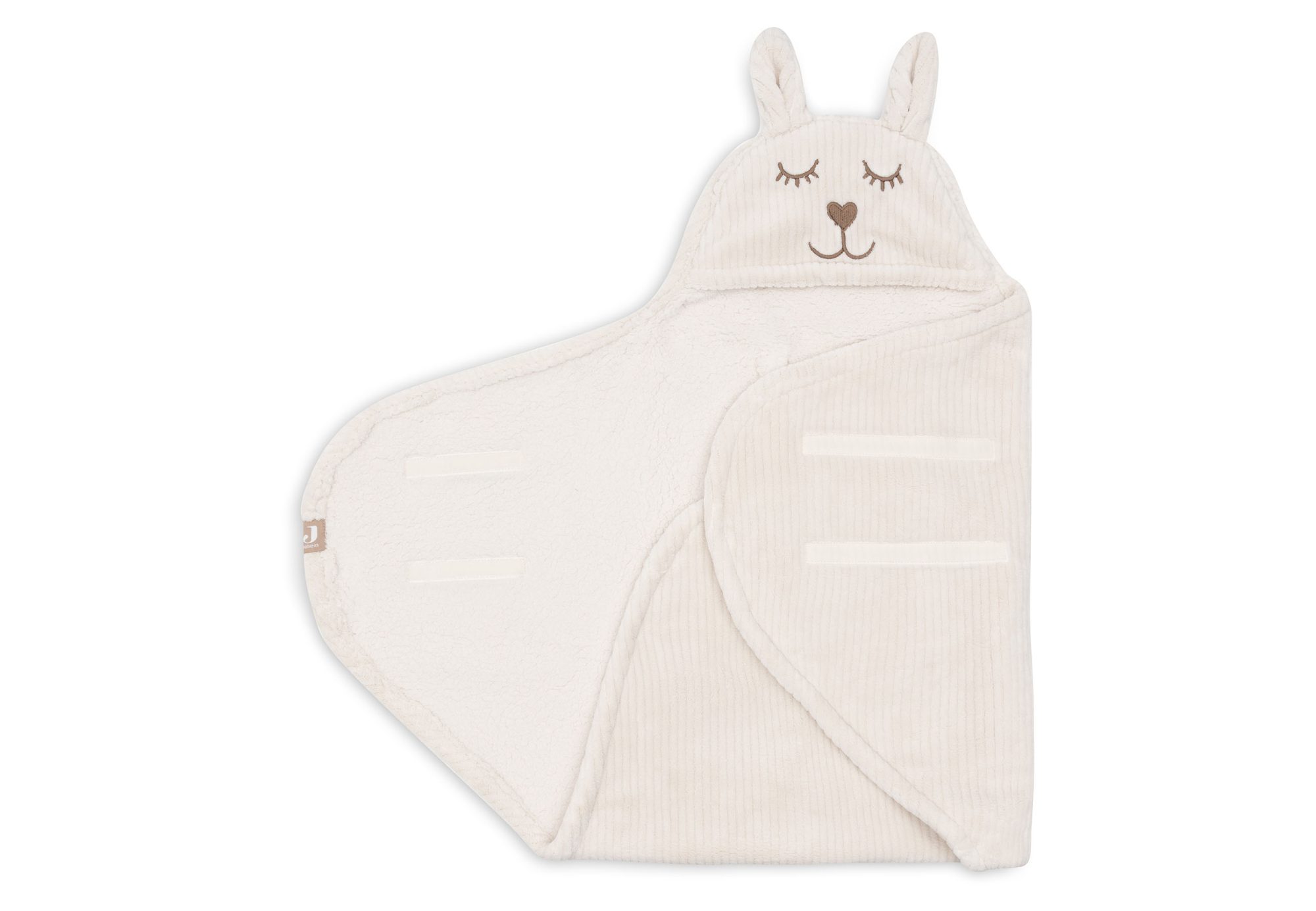 Wikkeldeken Bunny Cloudy Rib - Oatmeal
