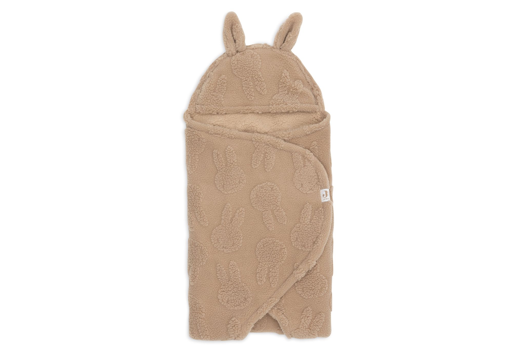 Wikkeldeken Miffy Jacquard Teddy - Biscuit - afbeelding 4