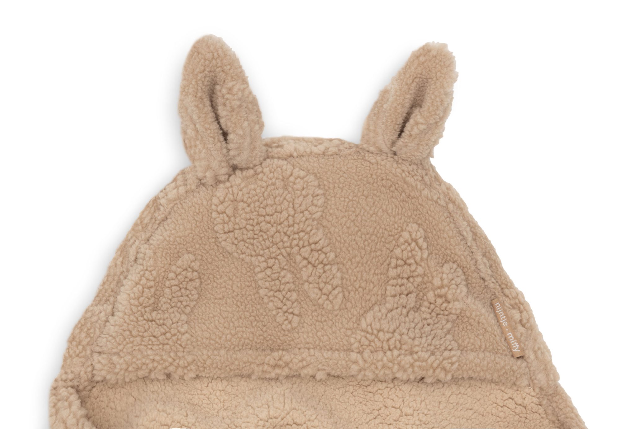 Wikkeldeken Miffy Jacquard Teddy - Biscuit - afbeelding 5