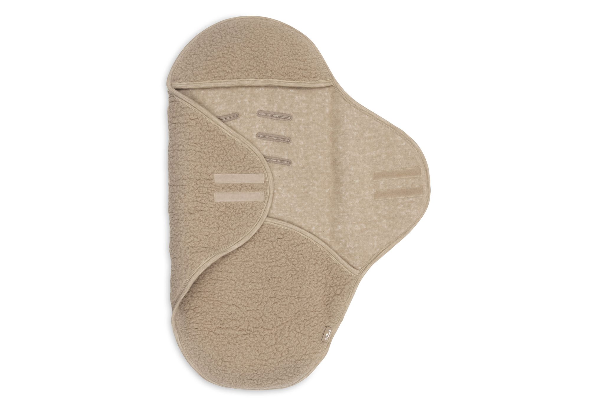 Wikkeldeken Sherpa Merino Wol - Natural
