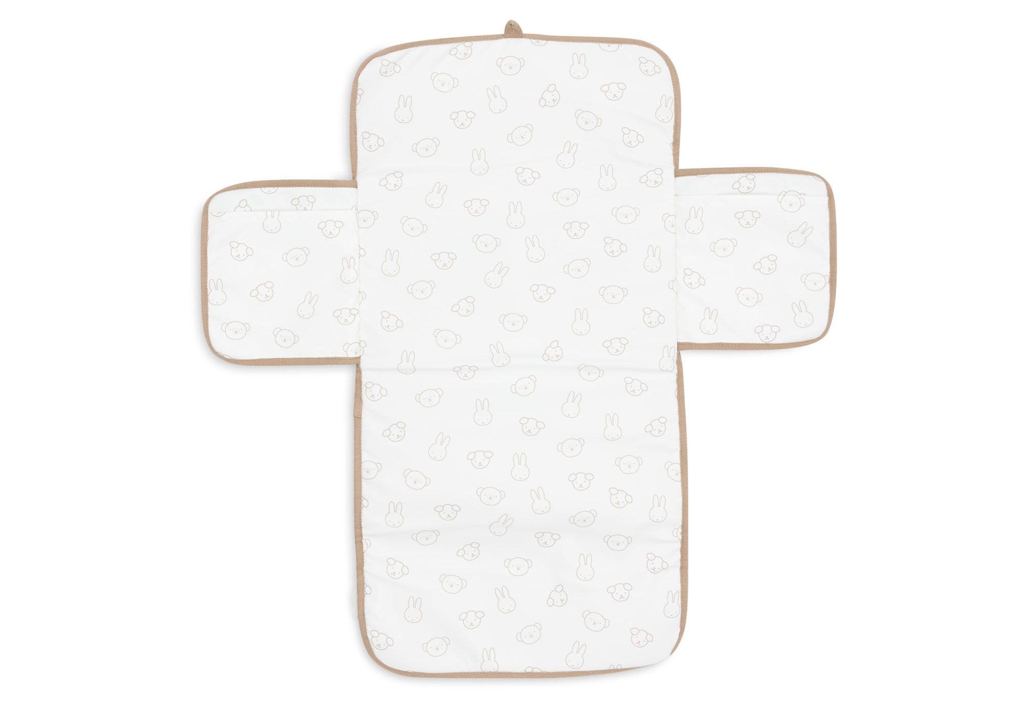 Verschoningsmat met Opbergvak Miffy Jacquard Teddy - Biscuit - afbeelding 2