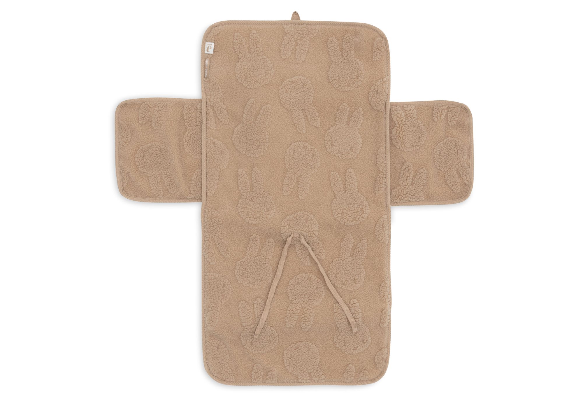 Verschoningsmat met Opbergvak Miffy Jacquard Teddy - Biscuit - afbeelding 3