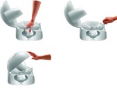 Tommee Tippee - Sangenic Tec luieremmer - Wit