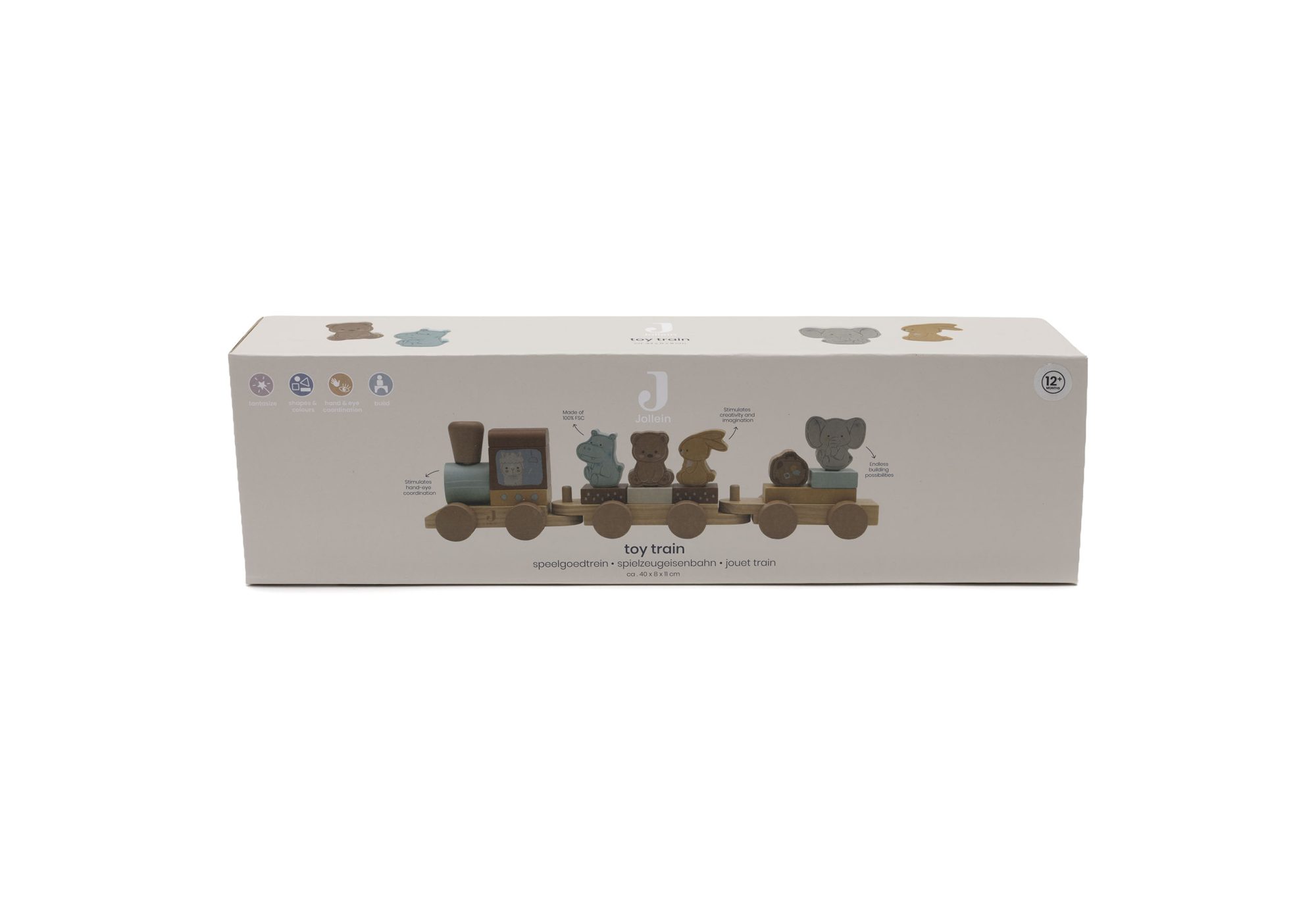 Houten Speelgoedtrein - Jollies - afbeelding 3