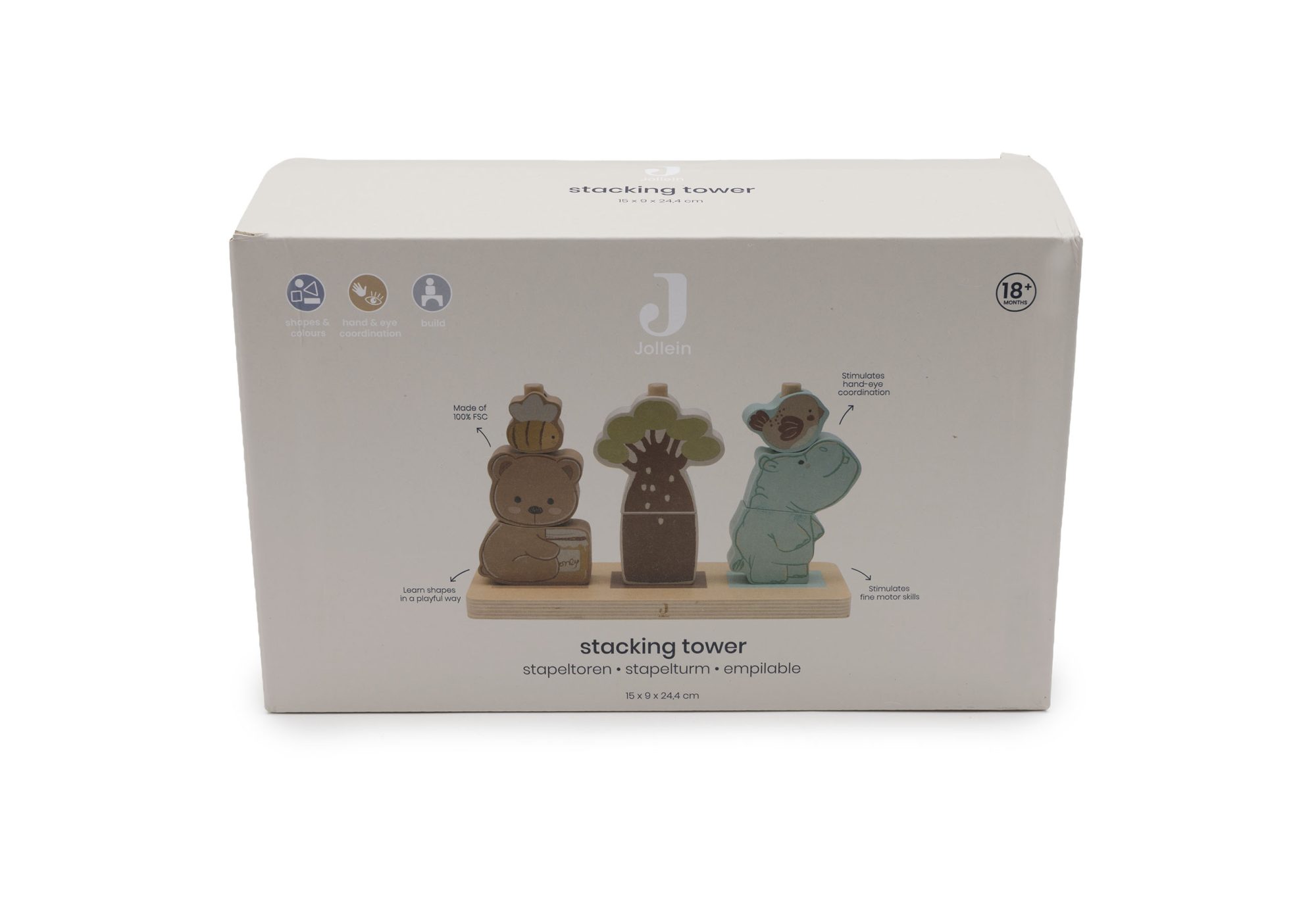 Houten Stapeltoren - Jollies - afbeelding 4