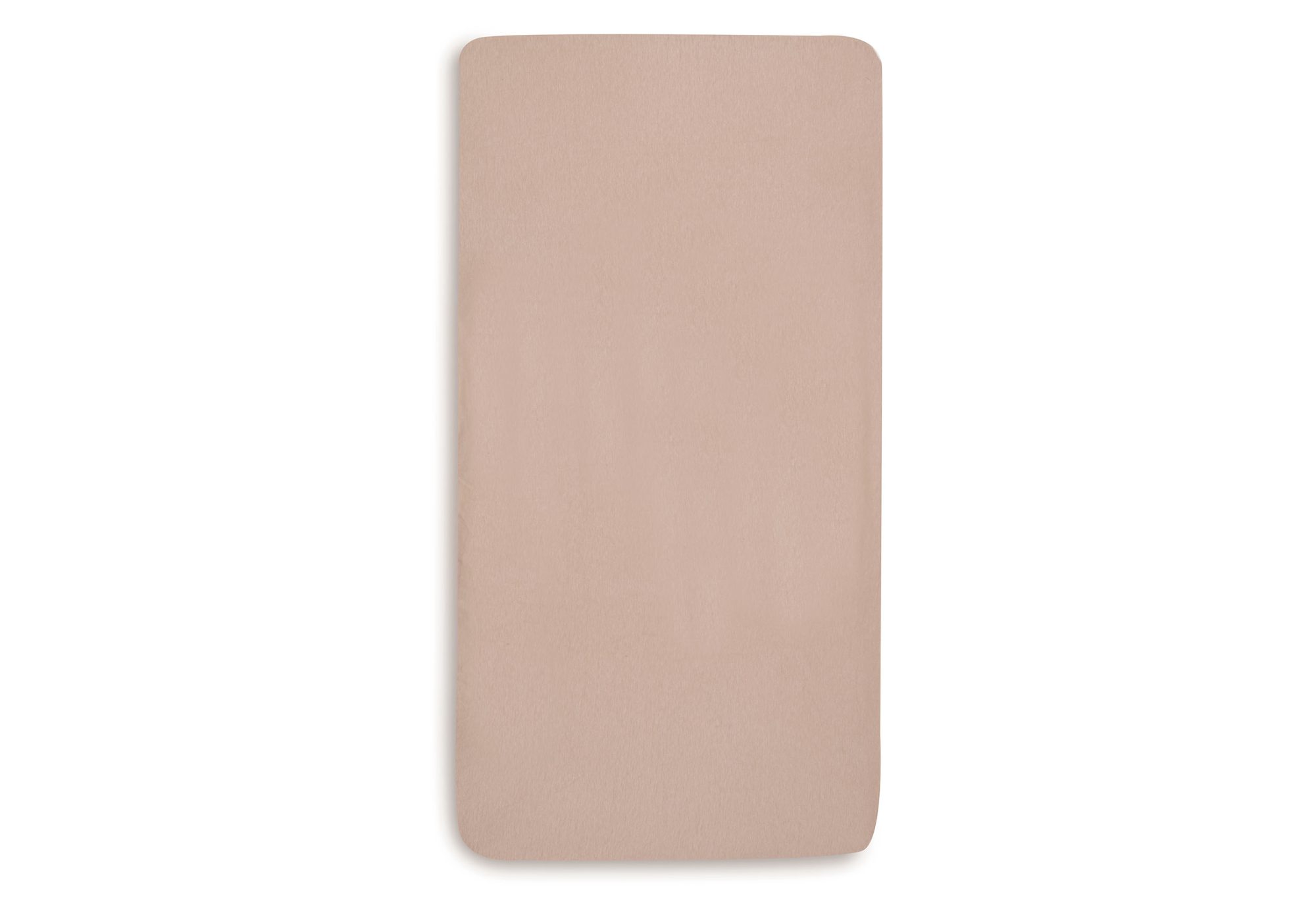 Hoeslaken Jersey 60x120cm - Light Terra/Oatmeal - 2 Stuks - afbeelding 2