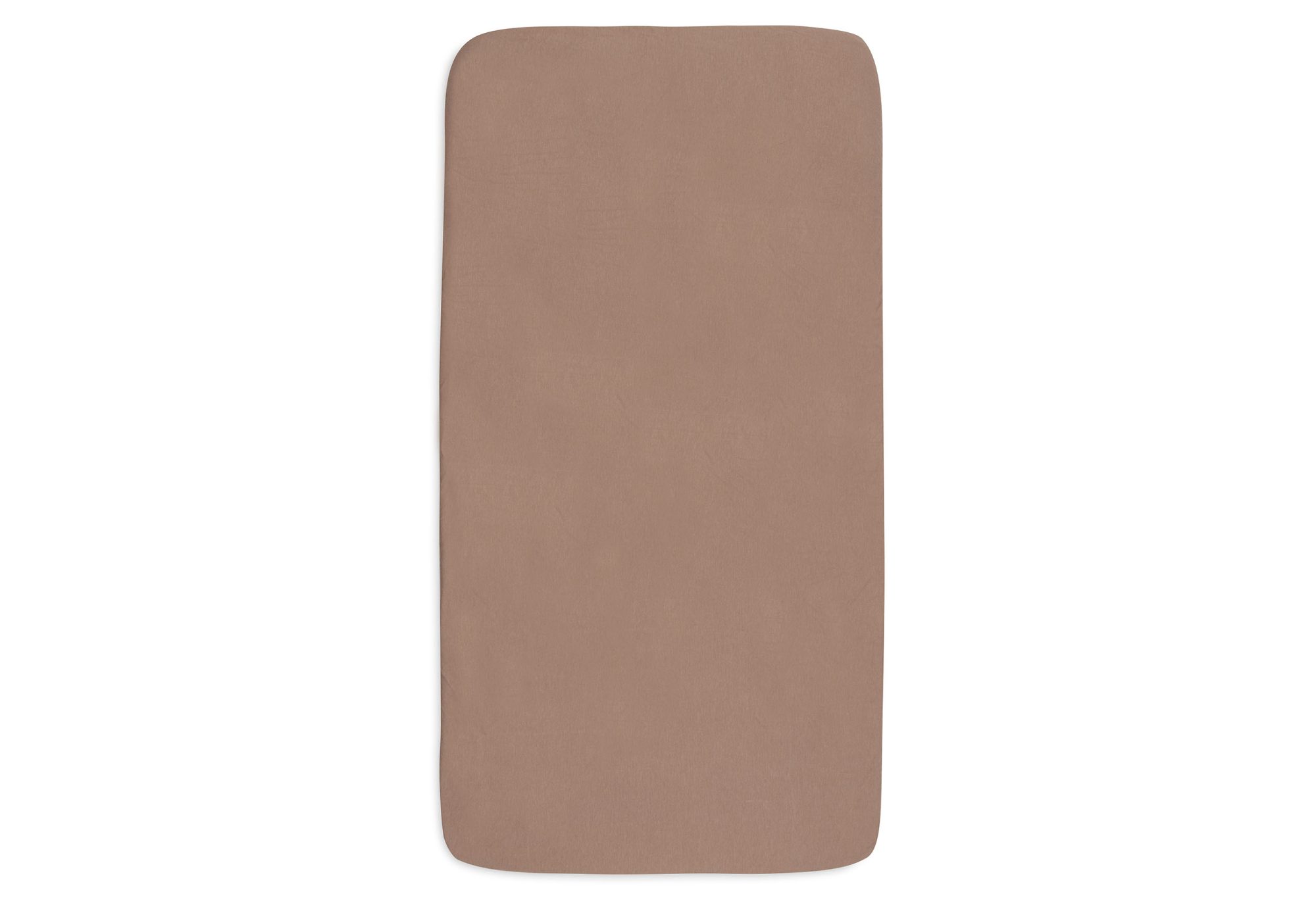 Hoeslaken Jersey 70/75x140/150cm - Milky Coffee/Ivory - 2 Stuks - afbeelding 2