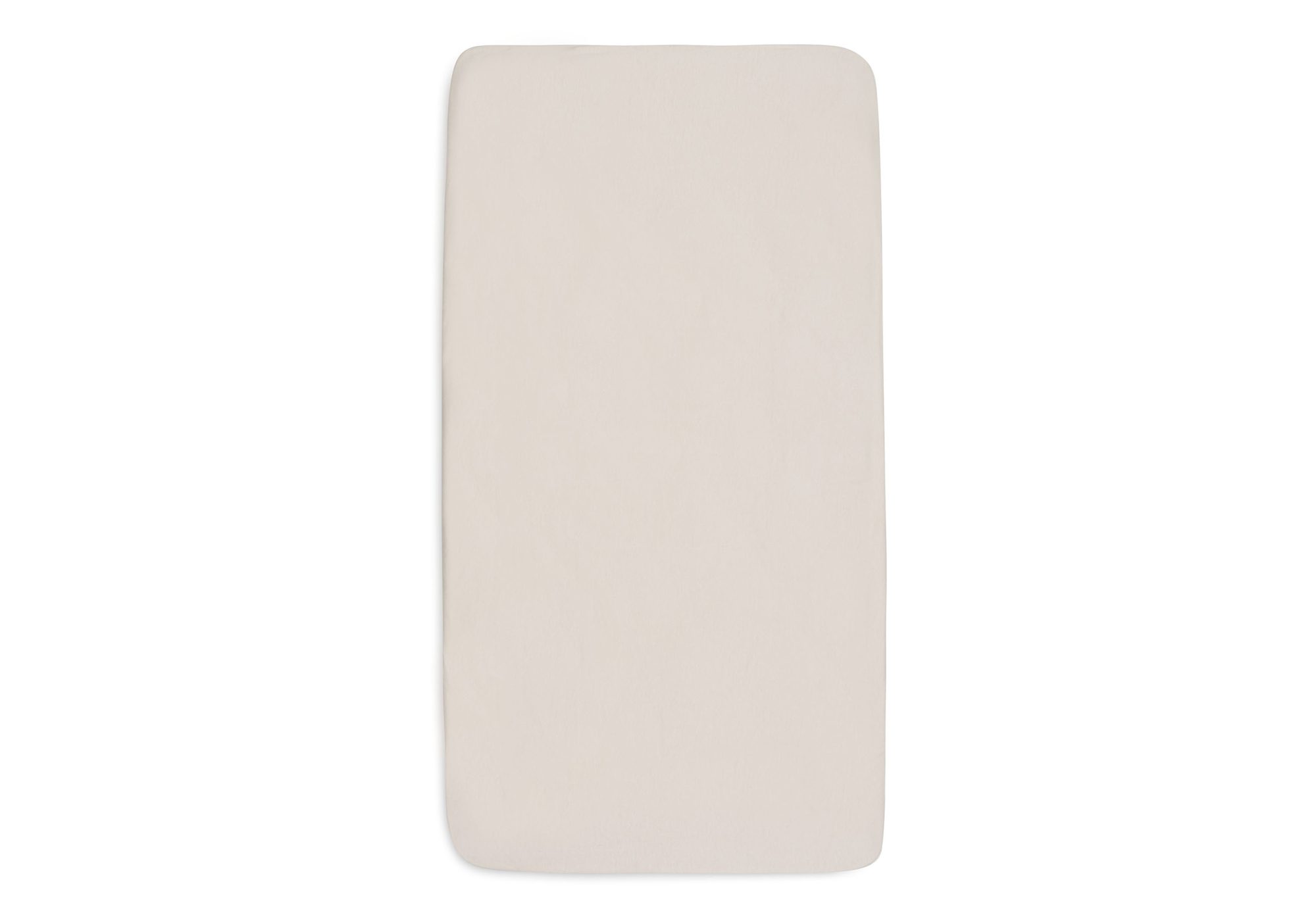 Hoeslaken Jersey 70/75x140/150cm - Milky Coffee/Ivory - 2 Stuks - afbeelding 4