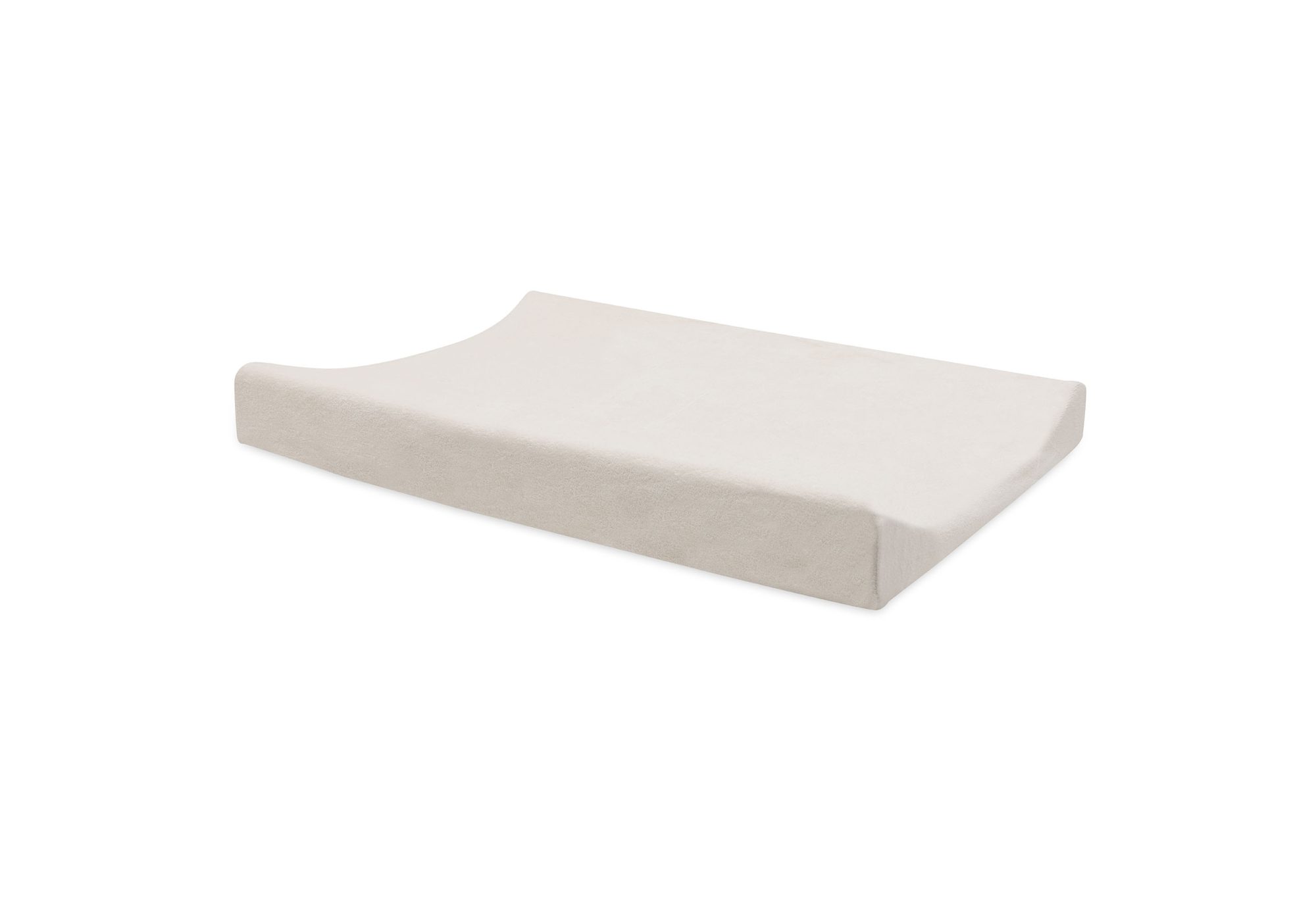 Aankleedkussenhoes Badstof 50x70cm - Milky Coffee/Ivory - 2 Stuks - afbeelding 9