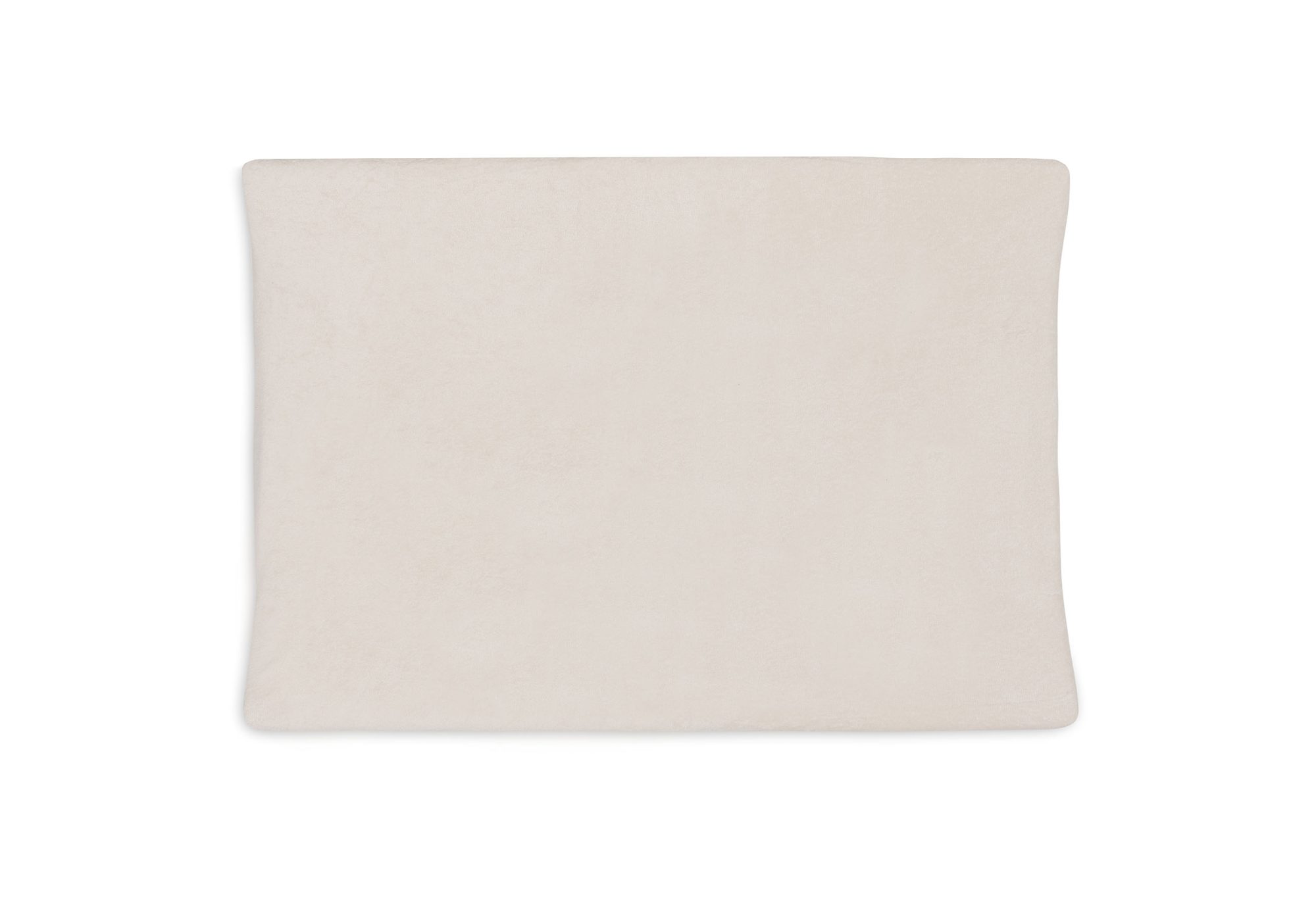 Aankleedkussenhoes Badstof 50x70cm - Milky Coffee/Ivory - 2 Stuks - afbeelding 6